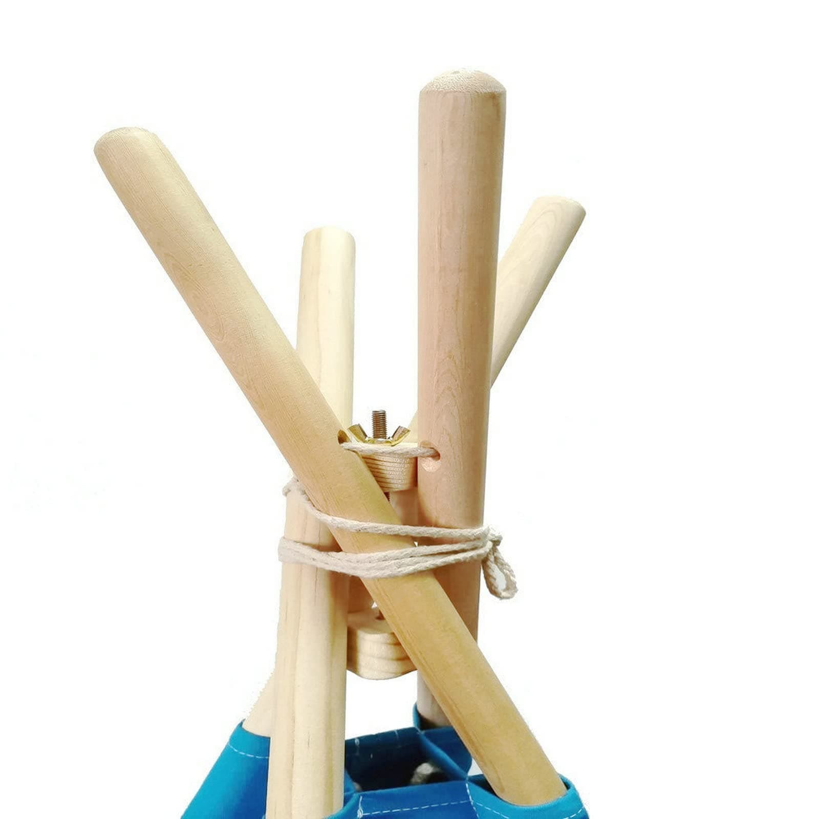 Teepee Stabilizer Pole Fixator Anti-Collapse Kit for 4 Poles Kids Teepee - Make Tee Pee Stability