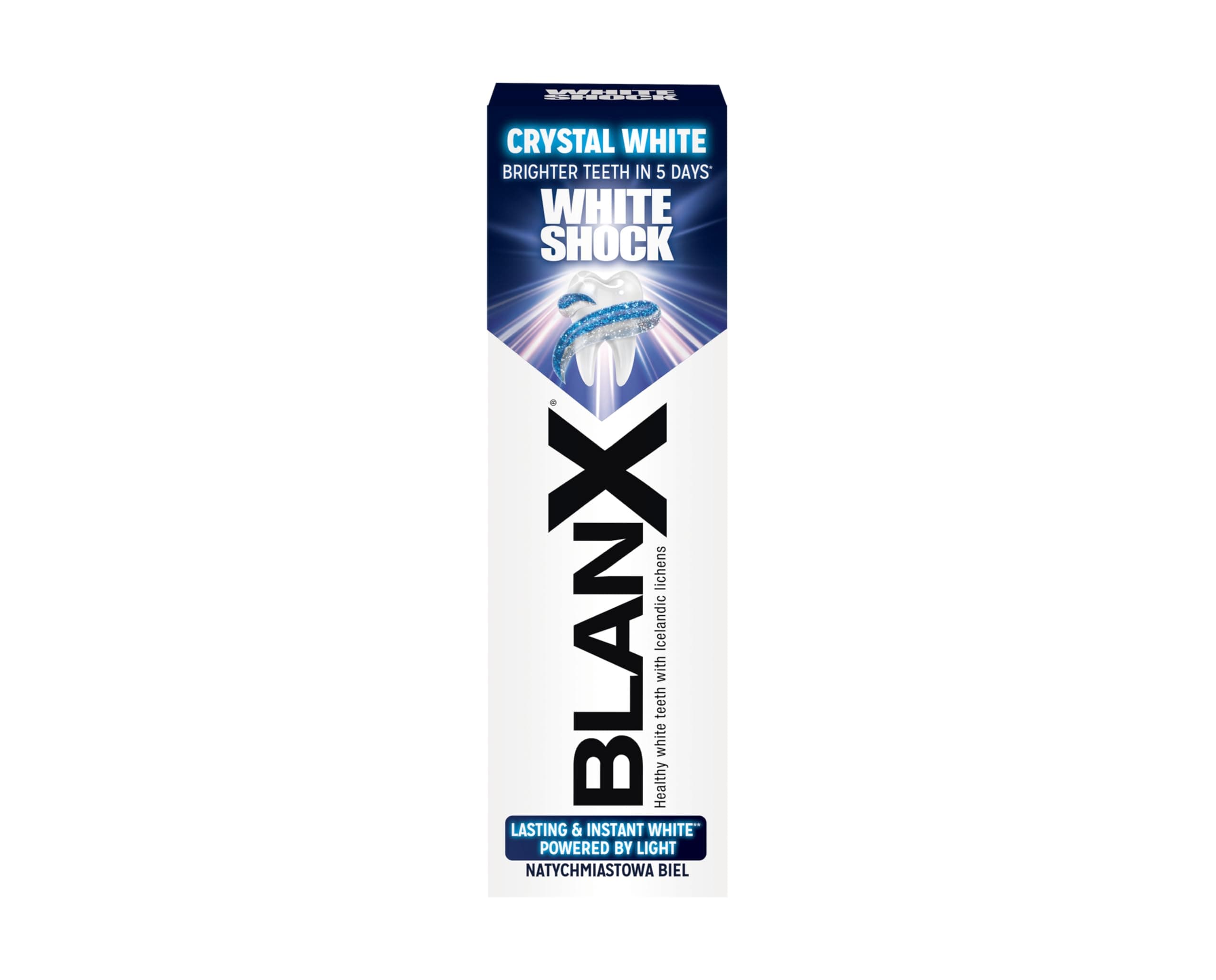 Blanx 75ml White Shock Toothpaste by Coswell
