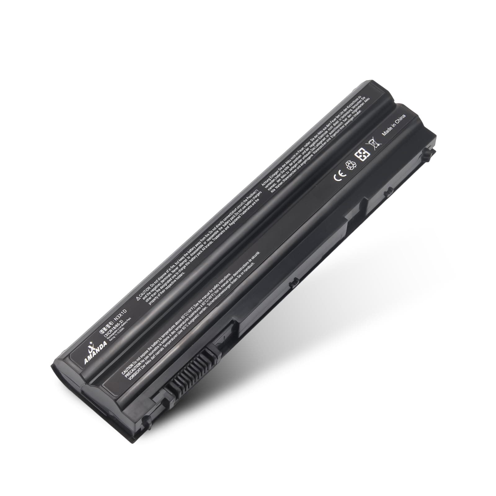 N3X1D Battery 11.1V 65Wh Compatible Dell Latitude E6540 E6440 E5530 E5430 E6520 E6420 Precision M2800 Series 6cell Notebook 8858X T54FJ M5Y0X