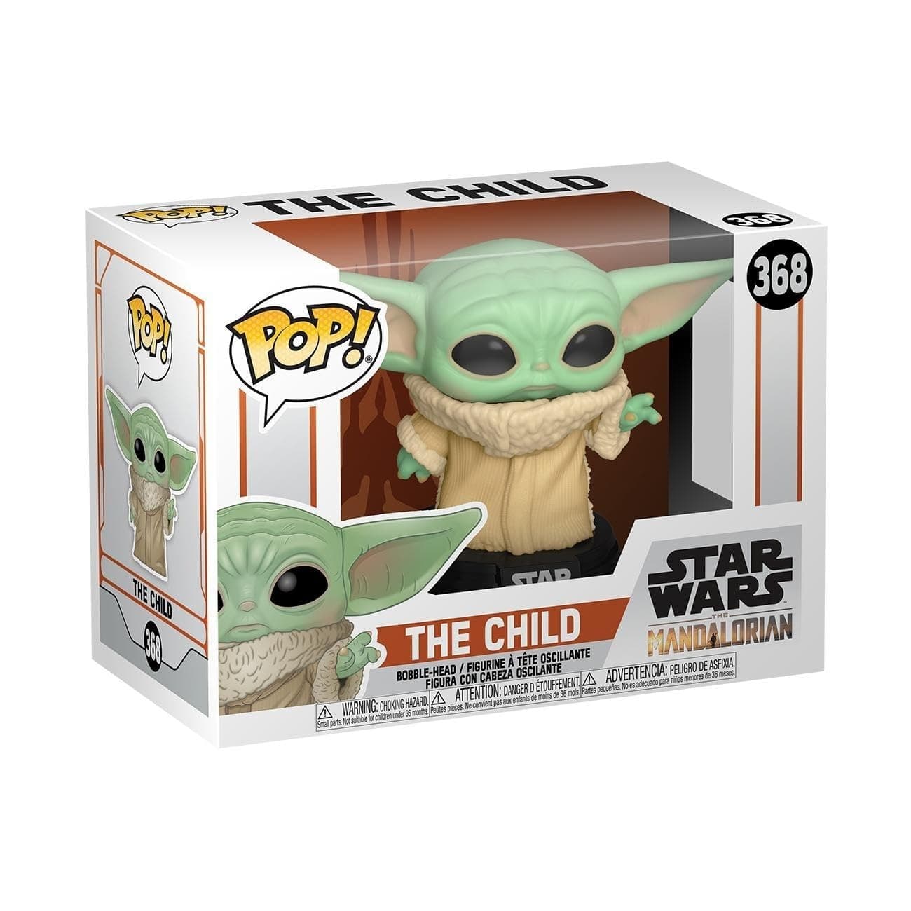 Pop! Star Wars: the Mandalorian - Grogu (The Child) - Collectable Vinyl Figure - Gift Idea - Official Merchandise - Toys for Kids & Adults