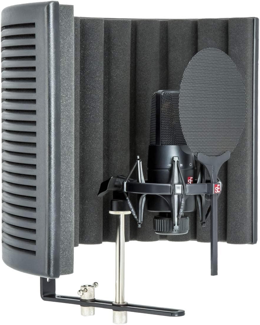 SE ELECTRONICS X1 S Studio Bundle with X1 S Condenser Mic, RF-X Reflexion Filter, Pop Shield, Shock Mount & XLR Cable