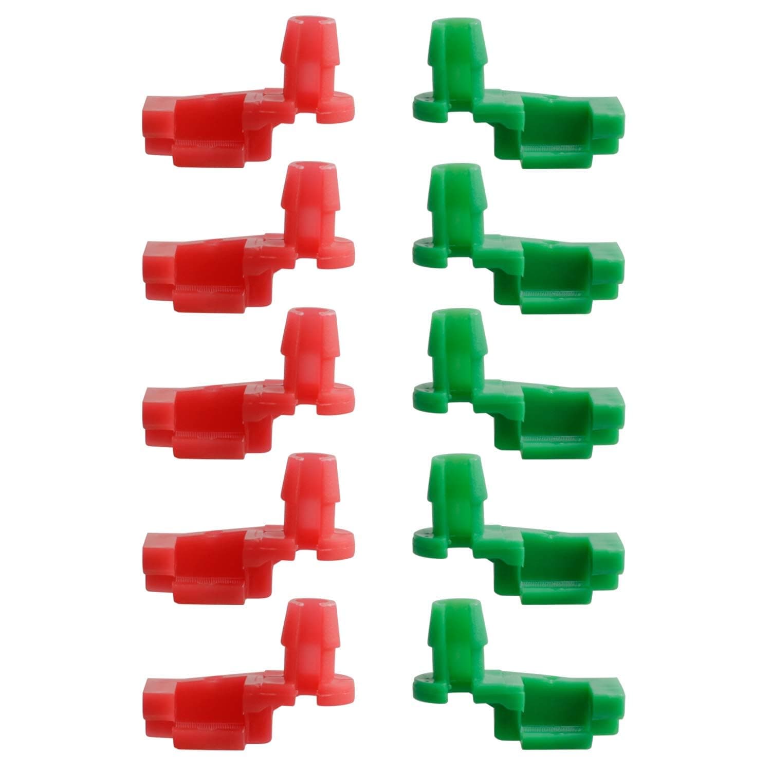 Tailgate Handle Rod Clip Tail Gate Assembly Door Lock Retainer Clips Compatible with 1999-2007 Chevy Silverado GMC Sierra for 88981030 88981031