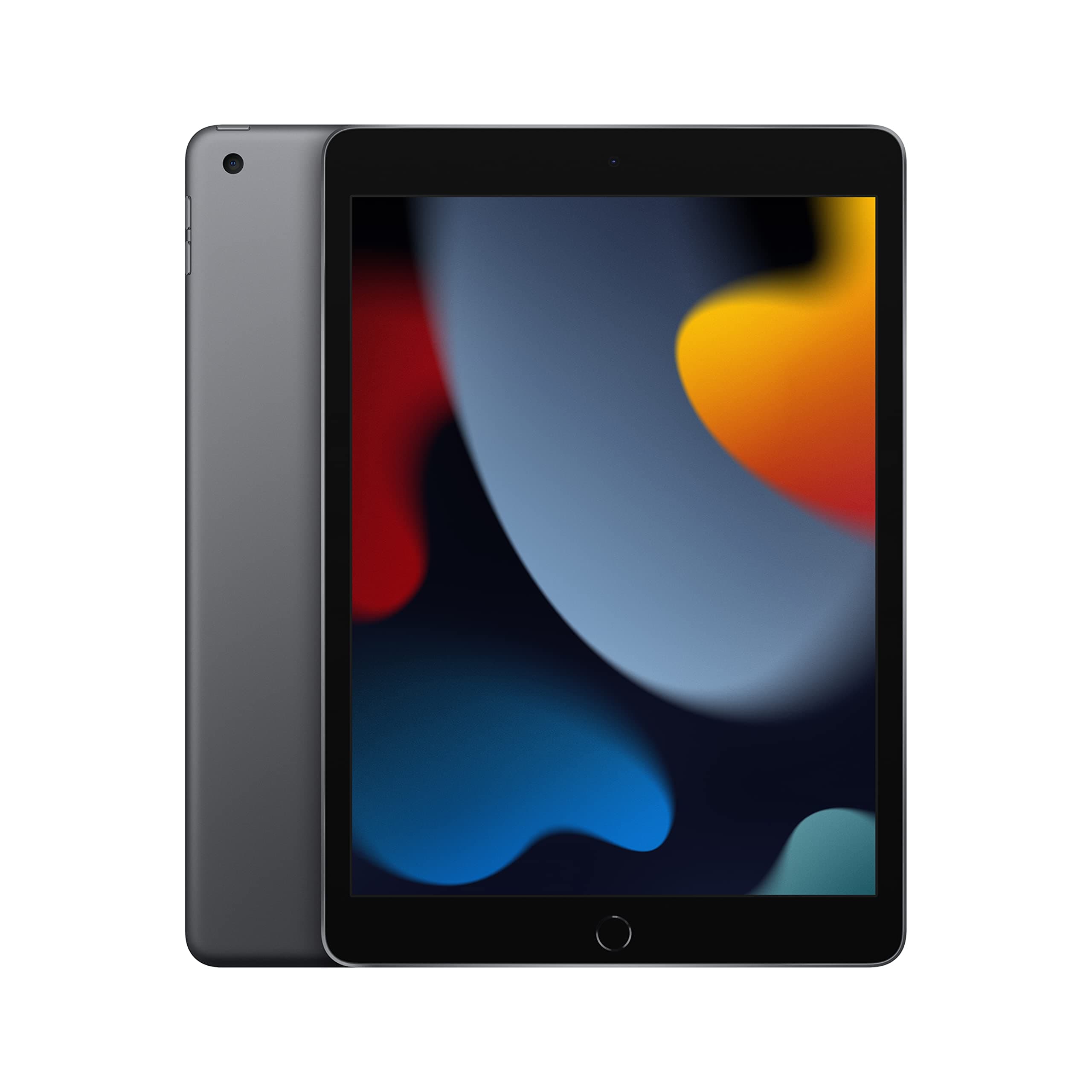 iPad (9th Generation): with A13 Bionic chip, 10.2-inch Retina Display, 64GB, Wi-Fi, 12MP front/8MP Back Camera, Touch ID, All-Day Battery Life – Space Gray