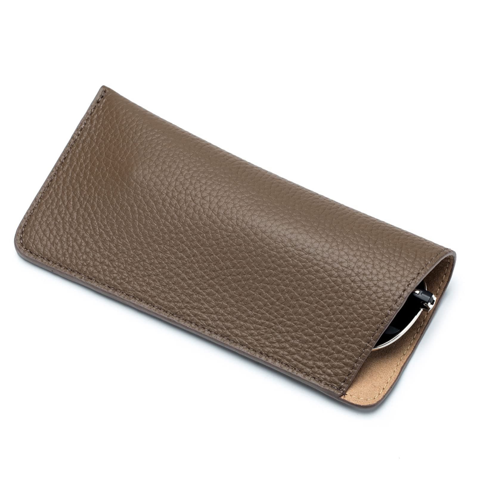 Genuine Leather Glasses Case