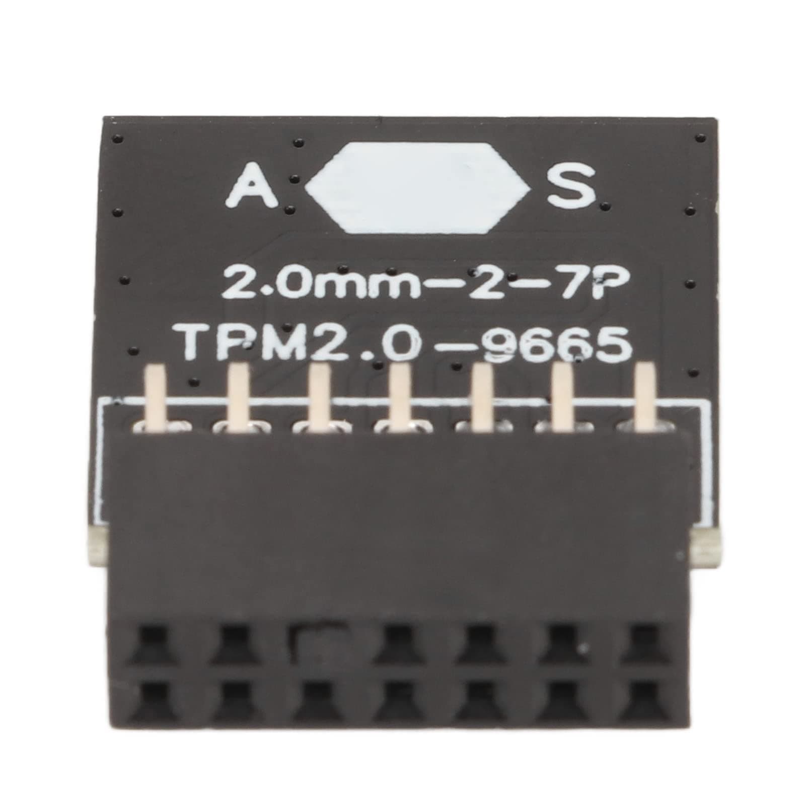 ASUS TPM 2.0 Module for Win11 - LPC 14 Pin Encrypted Board - 2x7P TPM 2.0 PCB Board for Computer Motherboard