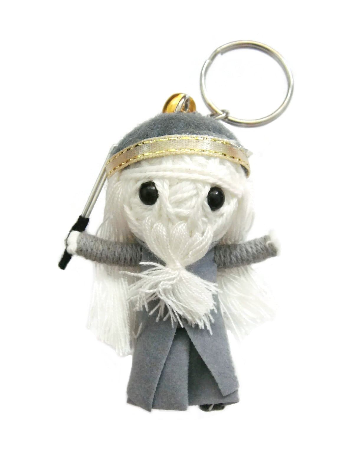 Albus Dumbledore in Harry Potter Wizard Voodoo String Doll Keyring Keychain
