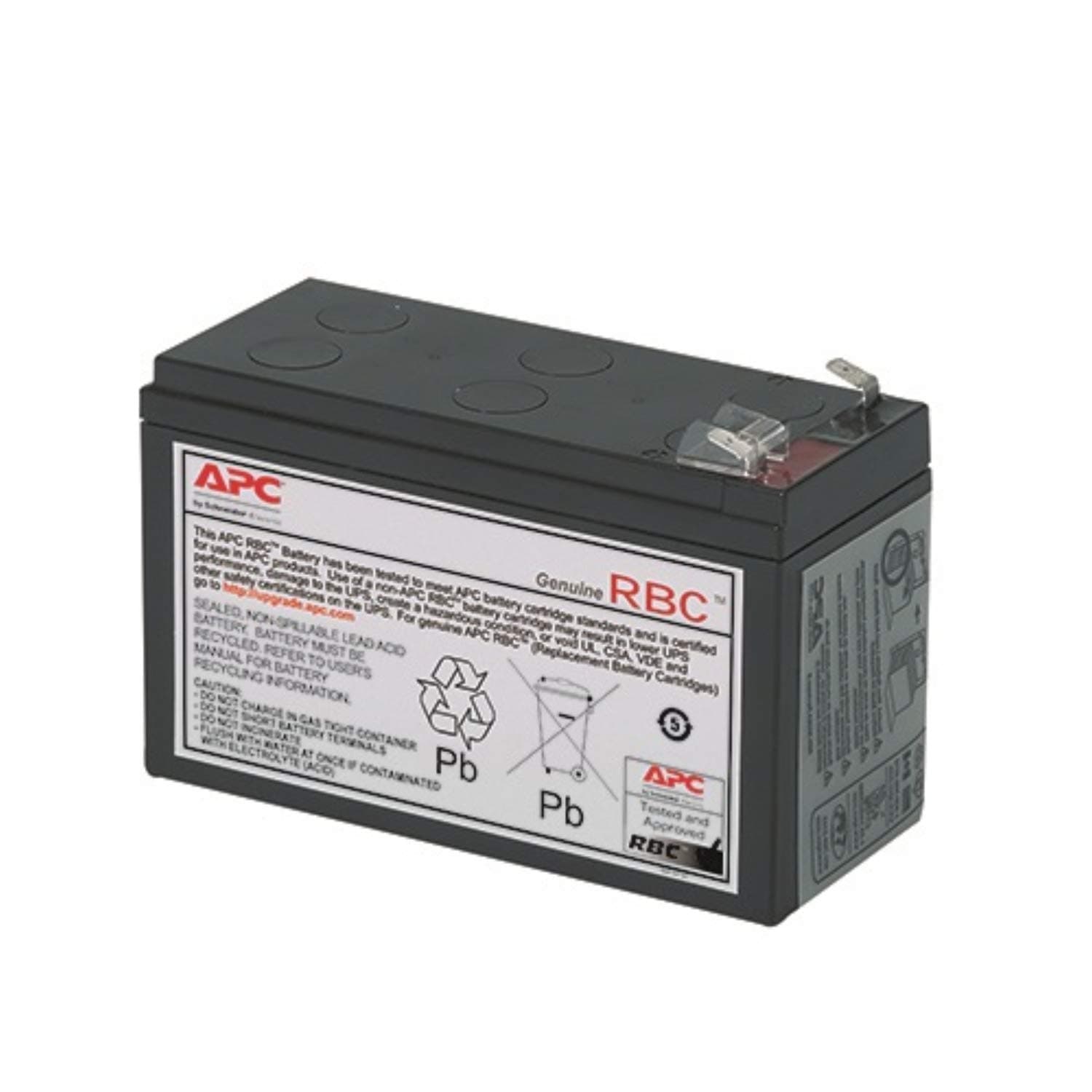 APC UPS Battery Replacement APCRBC154 Back-UPS Models BE600M1, BE670M1, BN650M1, BN675M1