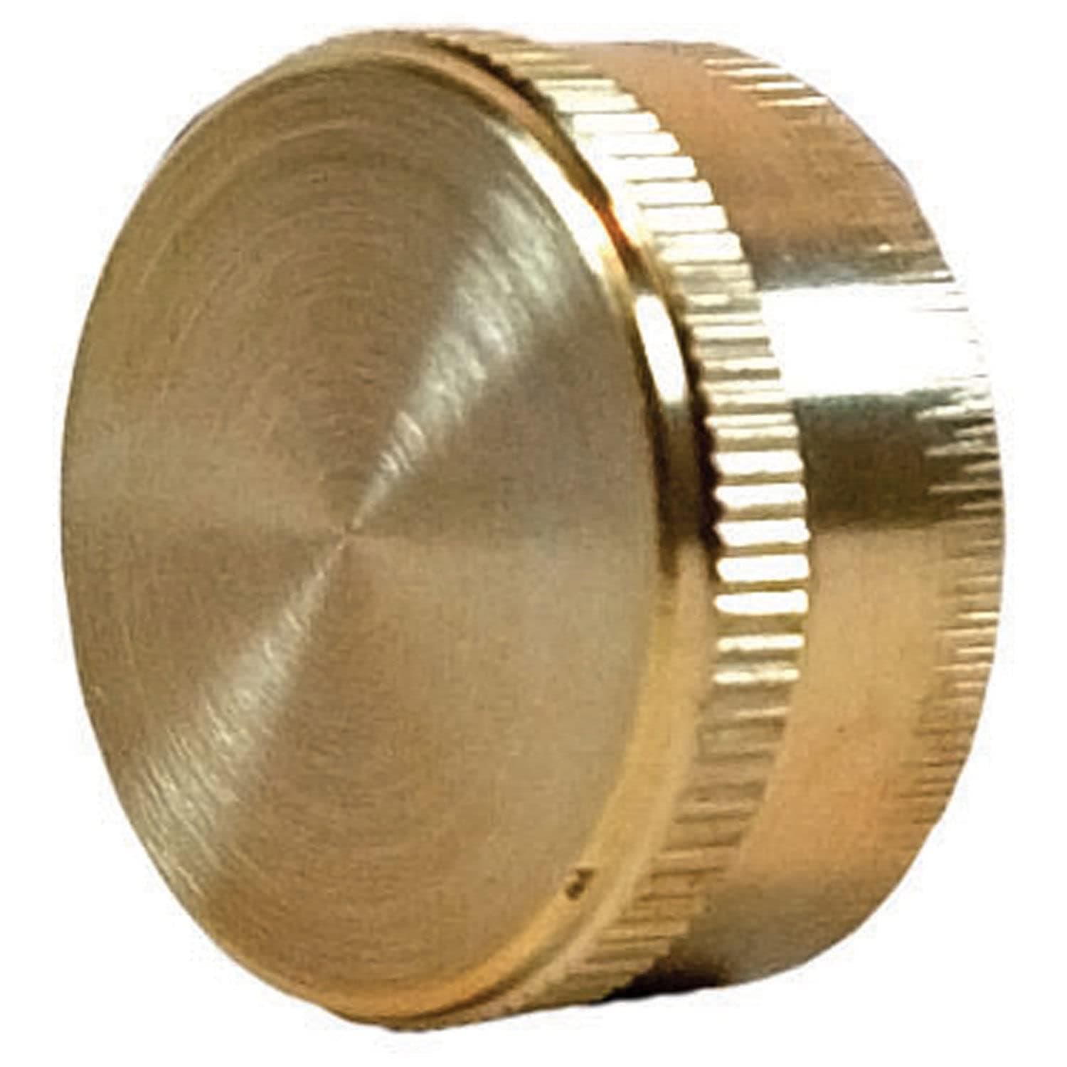 BLACK+DECKER Aqua Plumb Brass Hose End Cap (10 Pack)