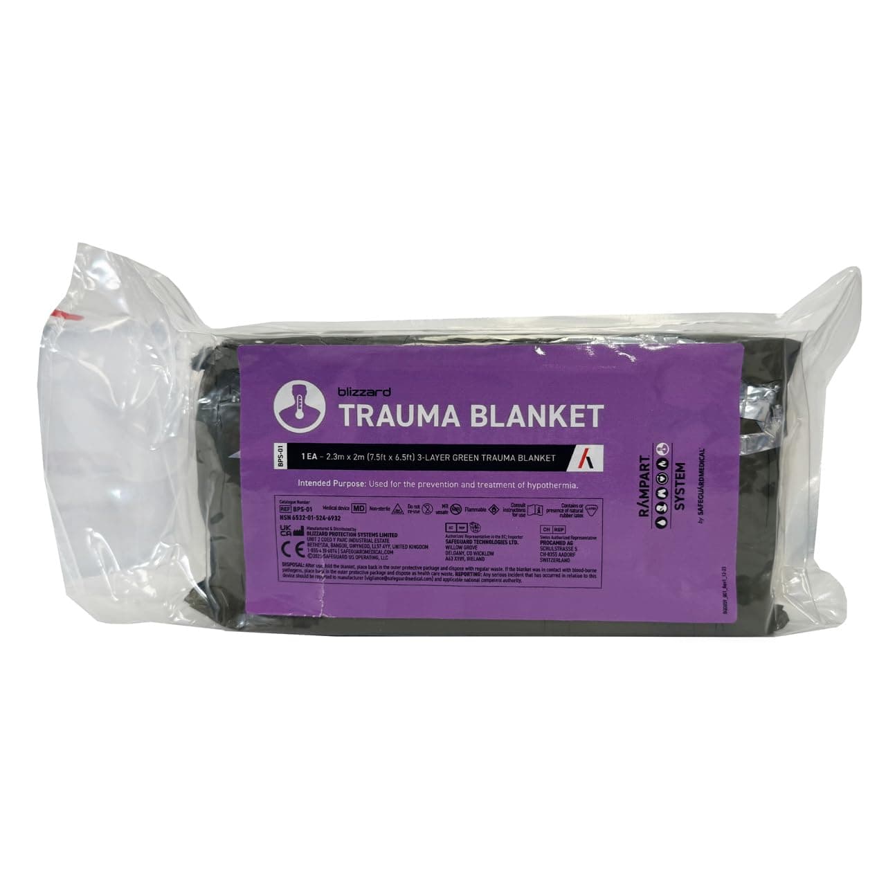 Emergency Survival Blanket (OD Green/Silver) - BPS-01