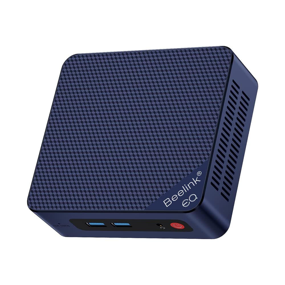 Beelink MINI S12 Mini PC with N95 Processor, 12G LPDDR5 256G SSD 4K UHD Mini Desktop PC, WiFi5, BT4.2, 2.5G LAN, Dual HDMI Ports, Business Mini Computer Support W11 Home