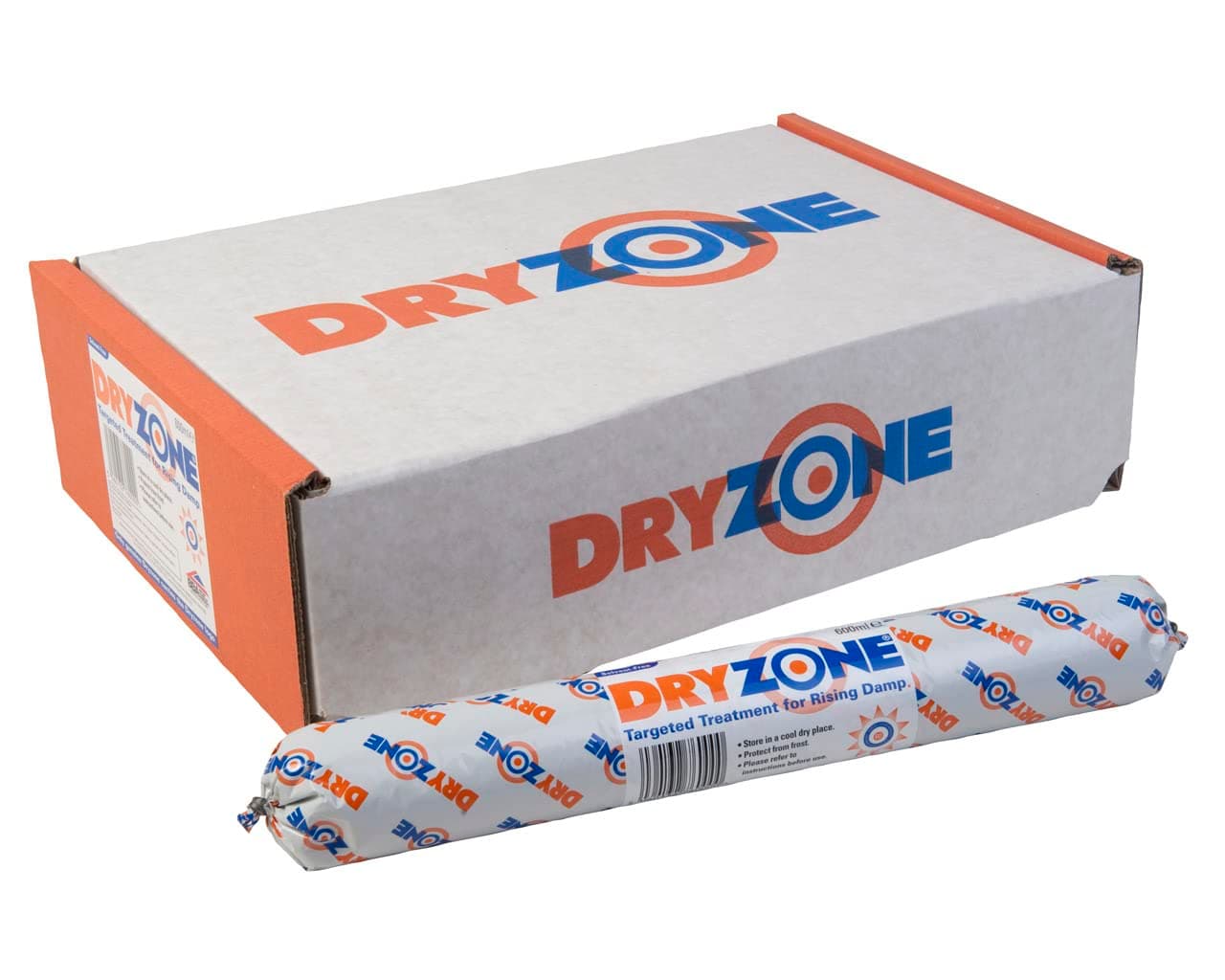 Dryzone Damp Proofing Cream (DPC) - 10 x 600ml - High-Strength Injection Cream for Rising Damp Treatment. BBA & WTA Approved