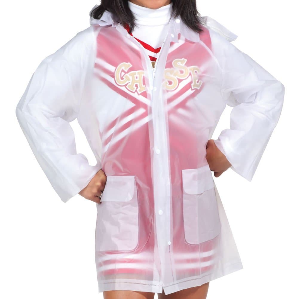 Clear Rain Jacket - With Detachable Hood