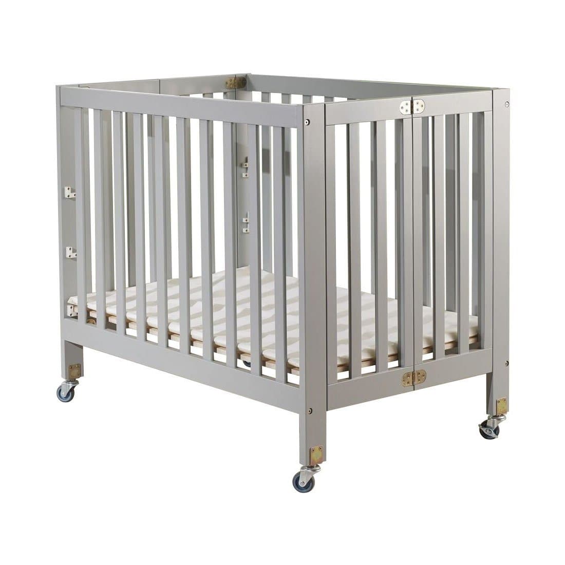 Orbelle Trading Roxy Three Level Portable Crib, Grey