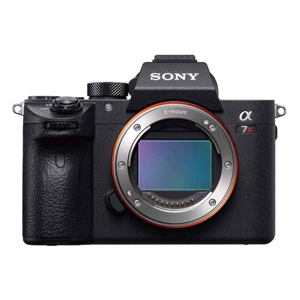 Sony Alpha A7RM3 42.4 Megapixels 35mm Full Frame Mirrorless Camera With Autofocus, Exmor R CMOS Sensor, Enhanced Processing System, ILCE 7RM3, Black, Body Only, ILCE7RM3/B, a7R III