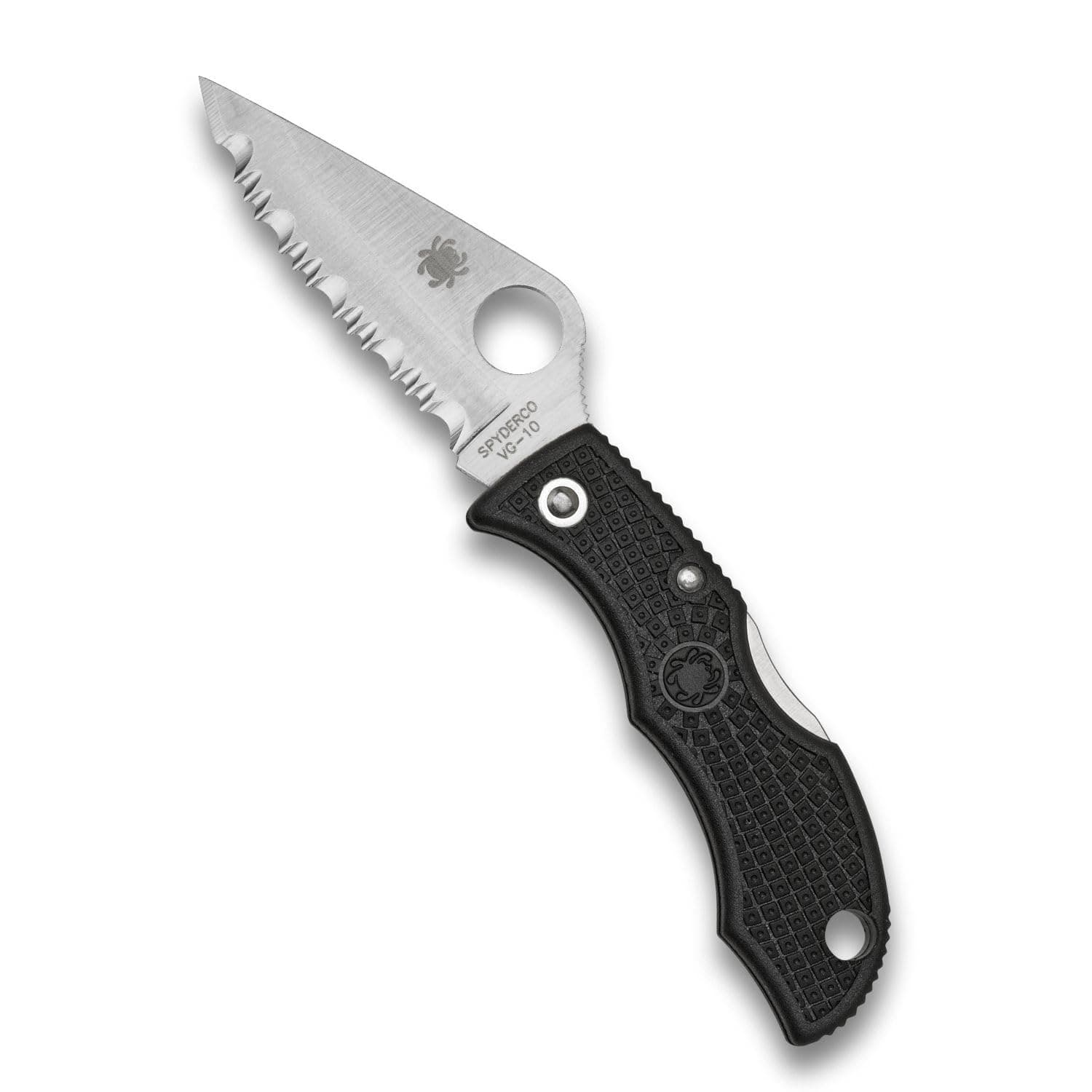 Spyderco Lady Bug 3 Folding Pocket Knife with 1.9" VG-10 Steel Blade and FRN Handle - EDC Knife for Men and Women, Perfect for Hunting, Tactical, Camping, Survival, Hiking - SpyderEdge - LBKS3