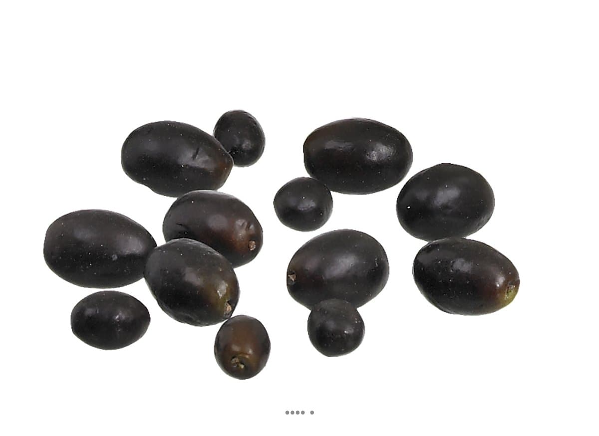 Artificial Olive Black 24 x 2 to 3 cm Diameter