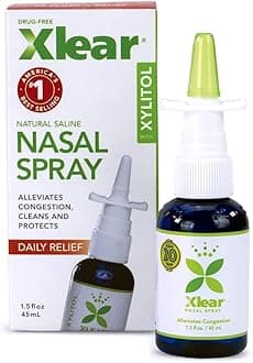 Natural Nasal Spray with Xylitol, 1.5 fl oz (Pack of 3)