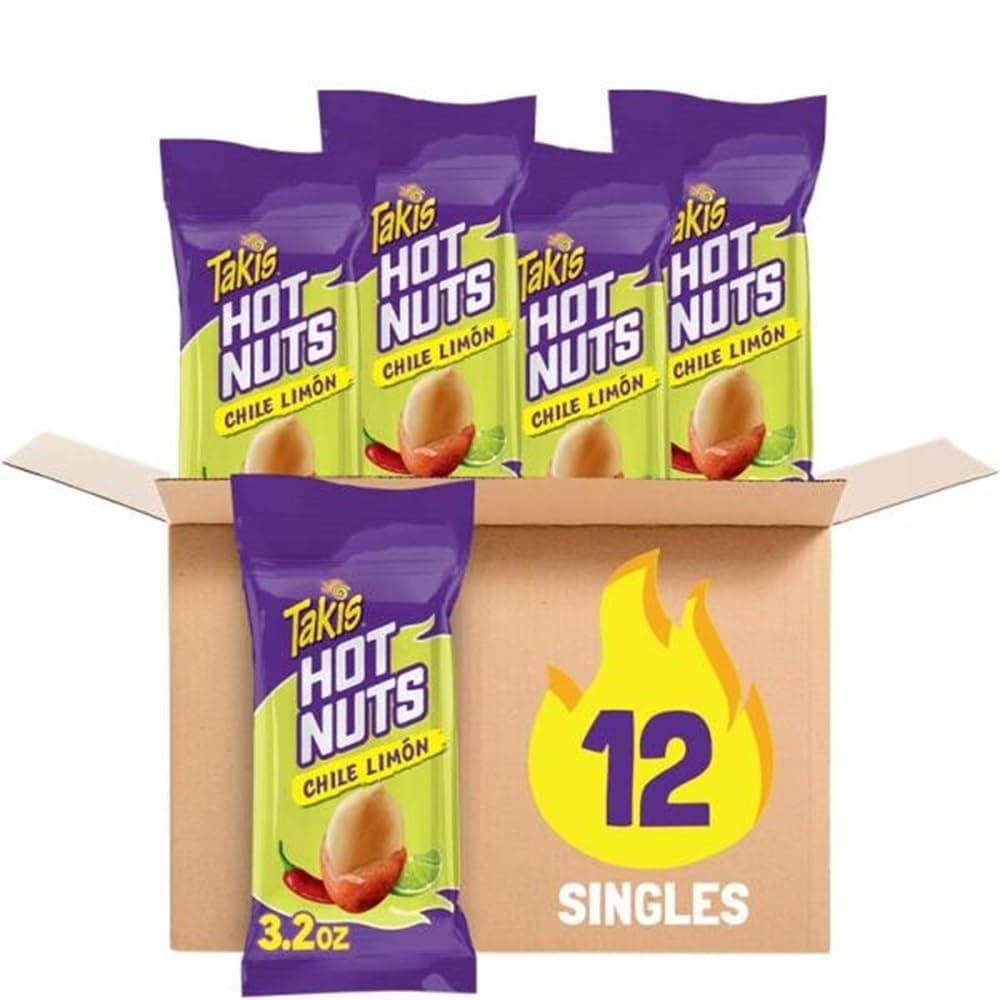 Takis Flare Hot Nuts 12 pc / 3.2 oz