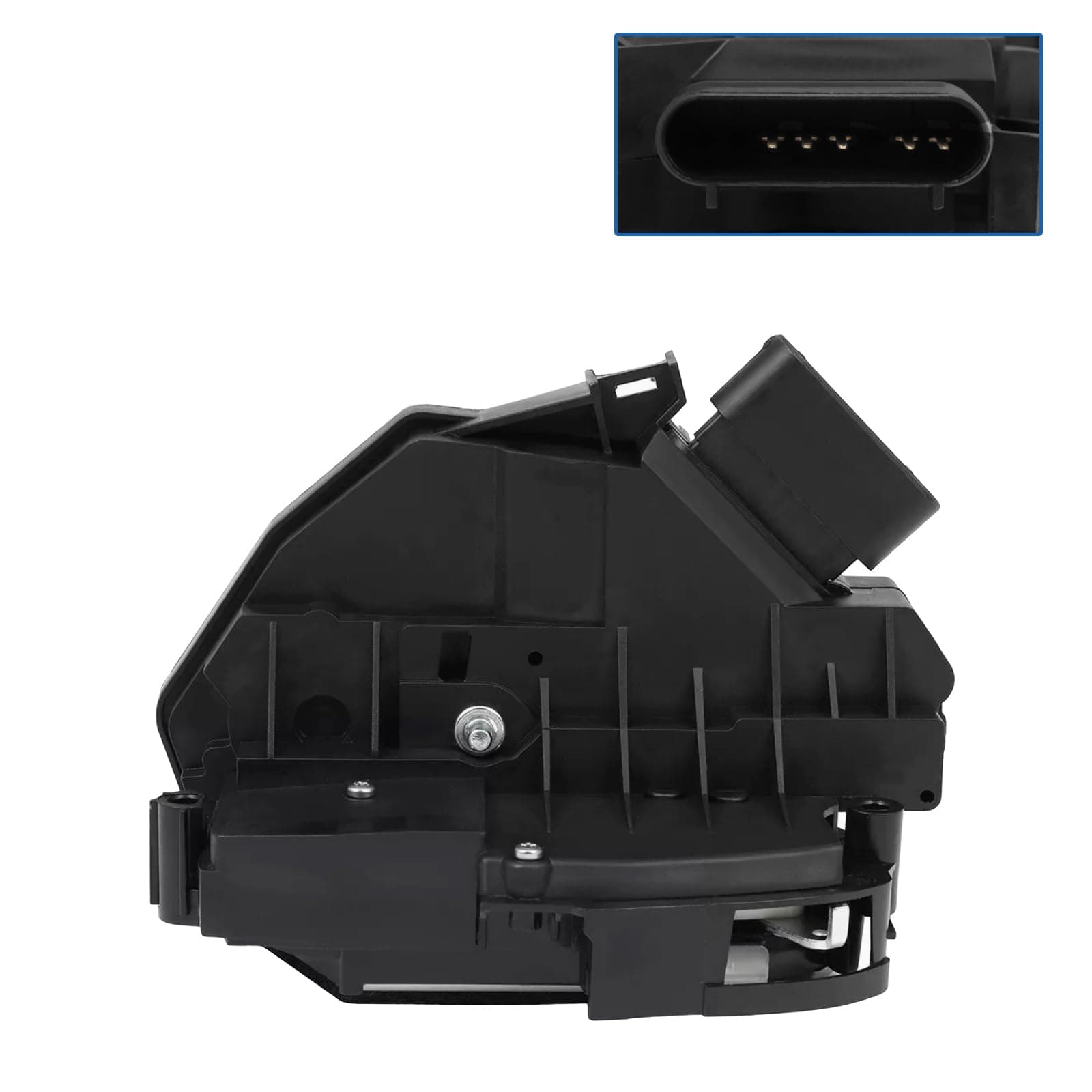 Front Right Passenger Side Door Lock Latch Actuator 5 Pins Fit for Ford Edge 2015-2016, Escape 2013-2017, Fiesta 2011-2016, Focus 2012-2017, Fusion & Lincoln MKZ 2013-2016, BE8Z-5421812-B