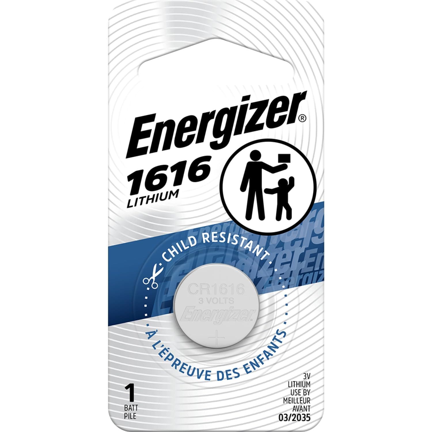Energizer 1616 Batteries 3V Lithium Battery 3 Volt 1 Unit