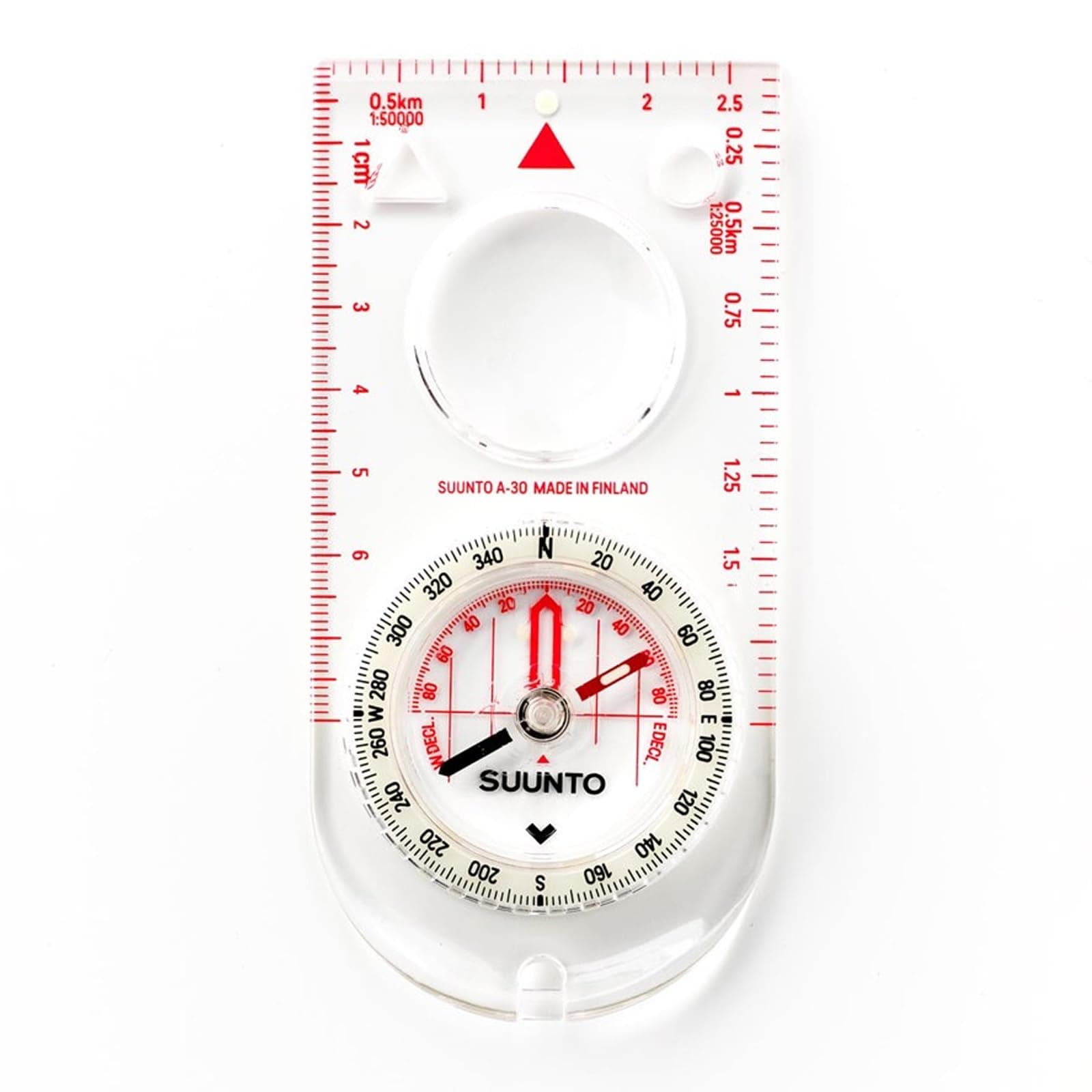 A-30 Compass: Compact, hiking compass with luminous markings in low light