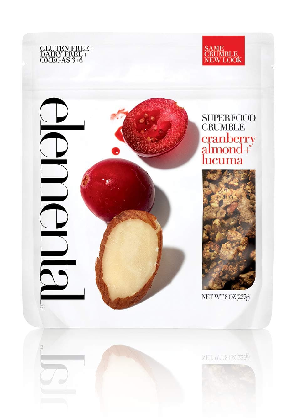 Cranberry Almond + Lucuma Crumble