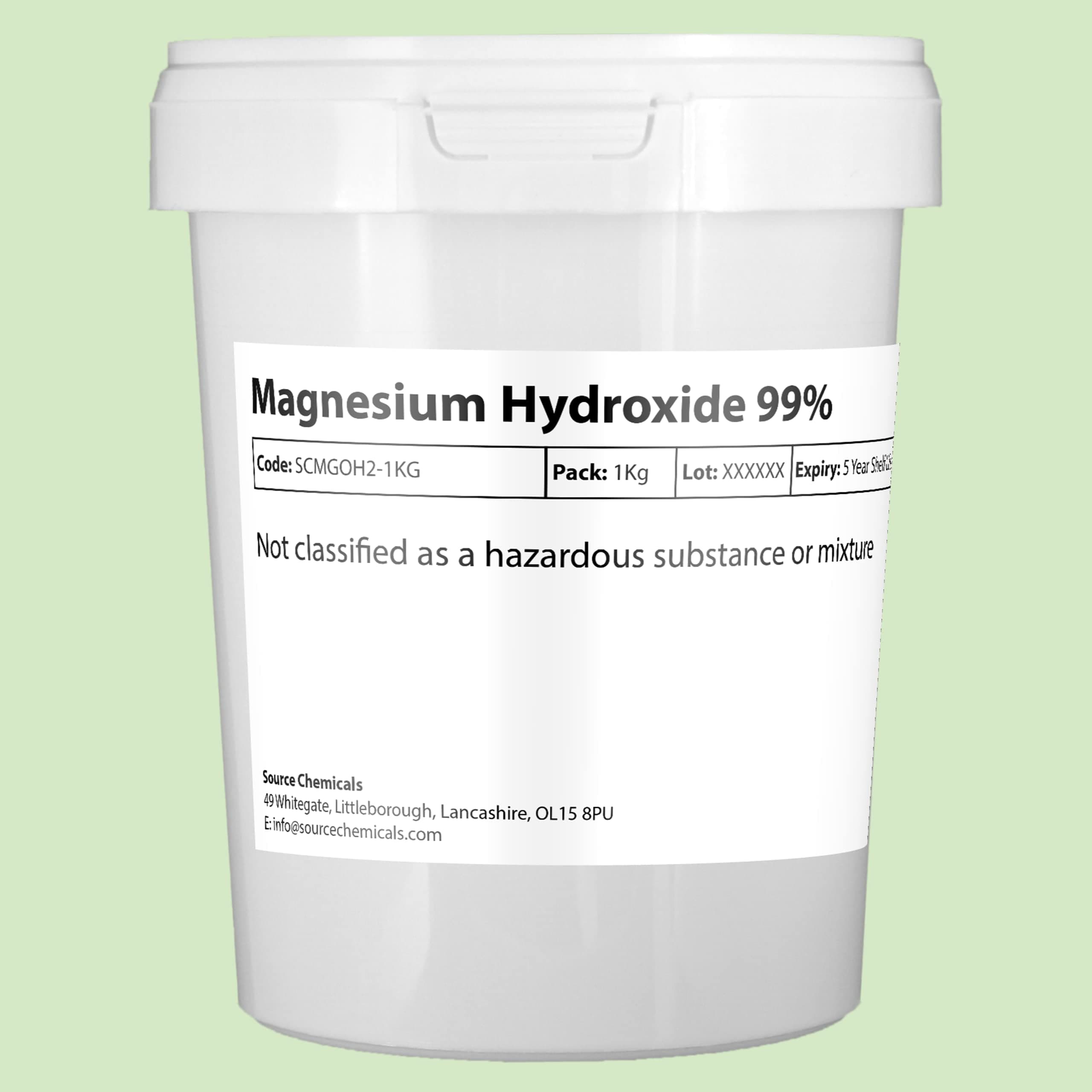 Magnesium Hydroxide 99% 1Kg Including Delivery