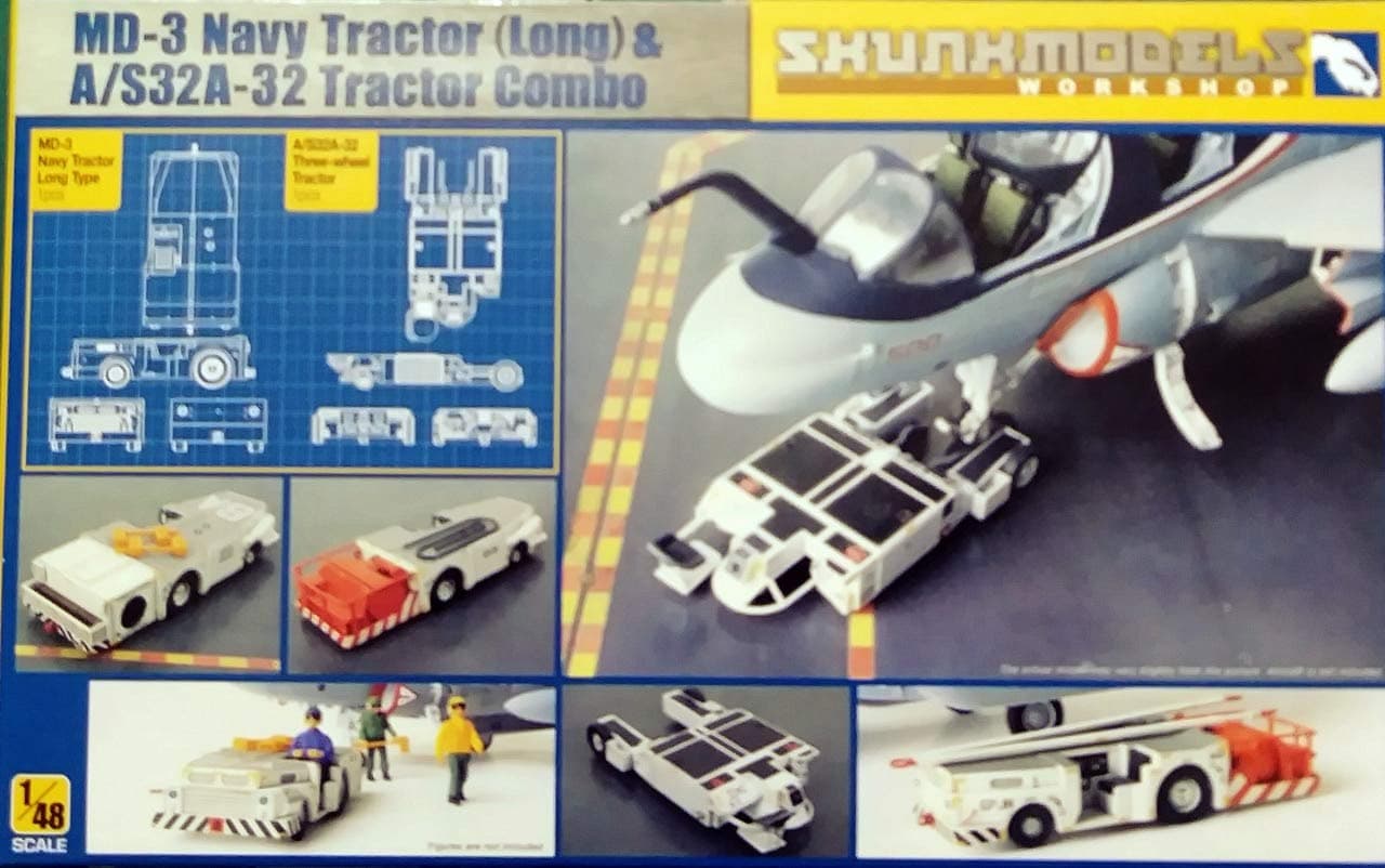 Skunk Model Workshop/48005 – Model Kit Md Navy Tractor