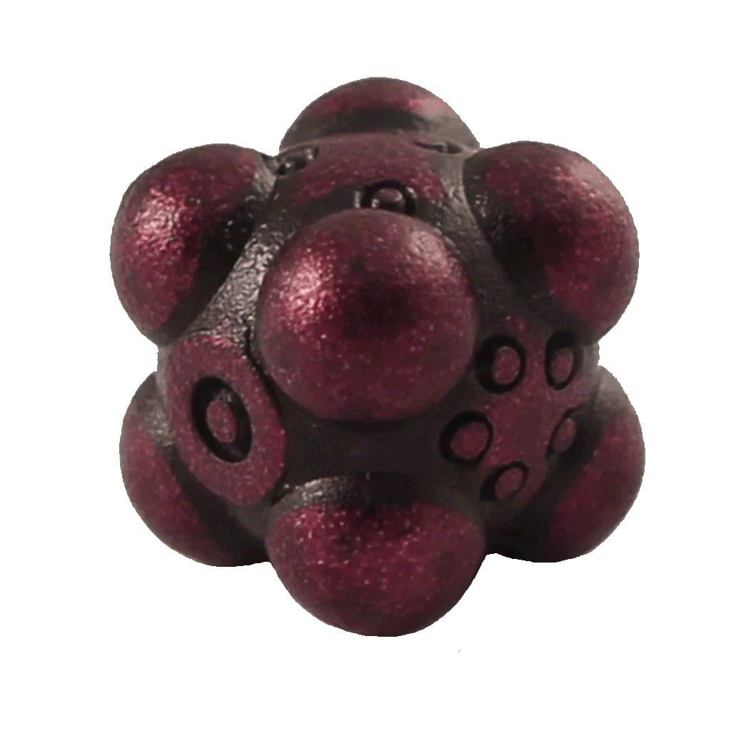 1 (One) Single IronDie: Solid Metal Italian Dice - Purple Nullifier (Die-Cast Designer Six-Sided Die / d6)