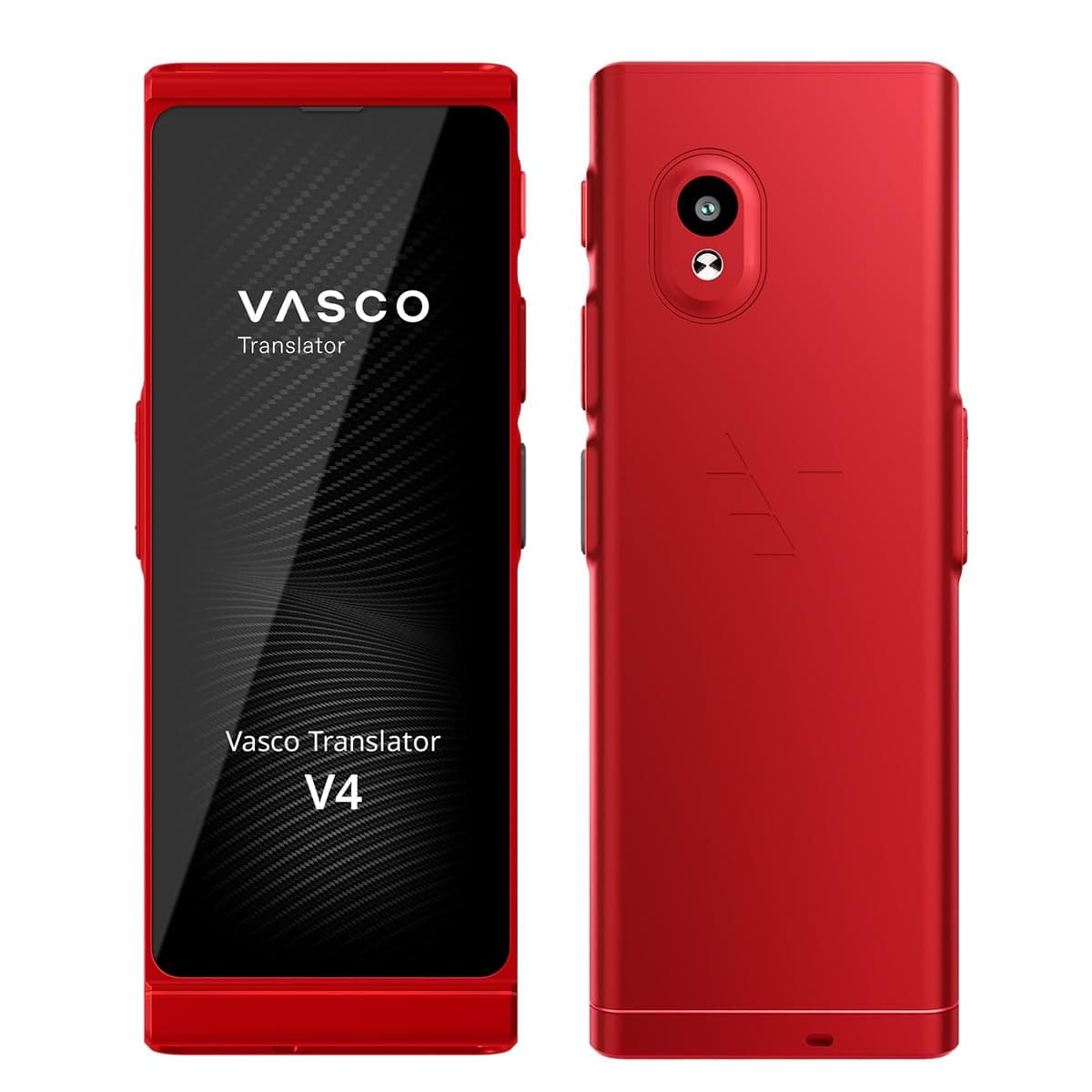Vasco V4 Language Translator Device | 112 Languages | Free Lifetime Internet in Almost 200 Countries | Ruby Red