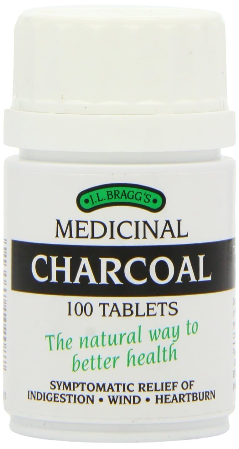 Bragg's Medicinal Charcoal 100 Tablets