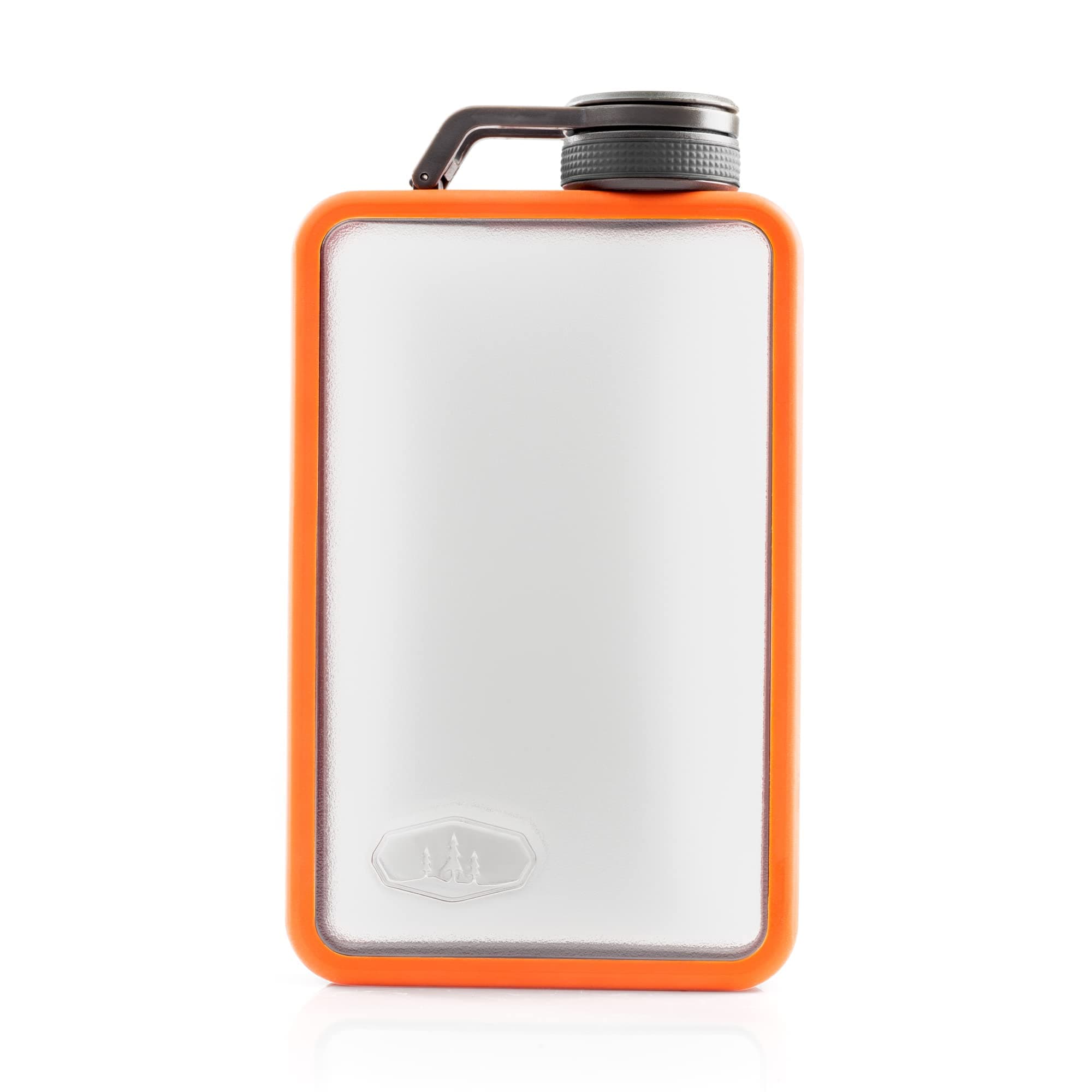 GSI Outdoors, Boulder Flask, Orange, 10 fl oz