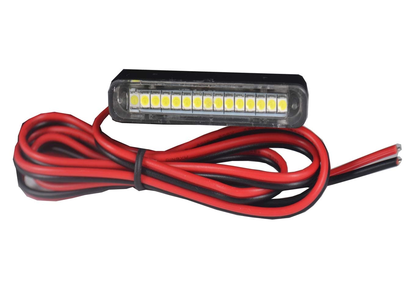 1x Motorcycle Waterproof led light with 15 pc white led for License Plate Light,Backup Light,taillight or Brake Light