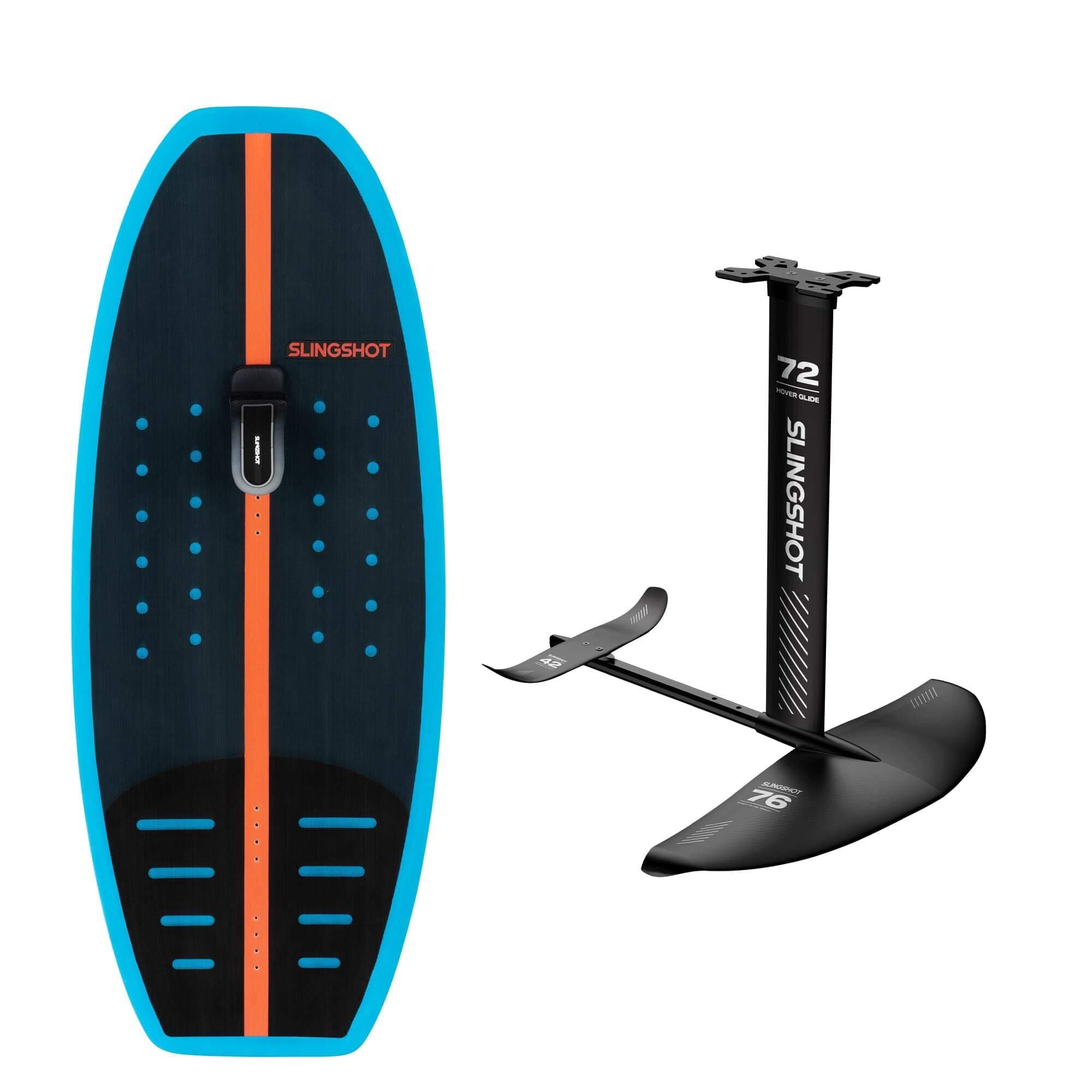 Hover Glide FSURF V4 / WF-2 V5 Foil Wake Package, Wakeboard and Hydrofoil