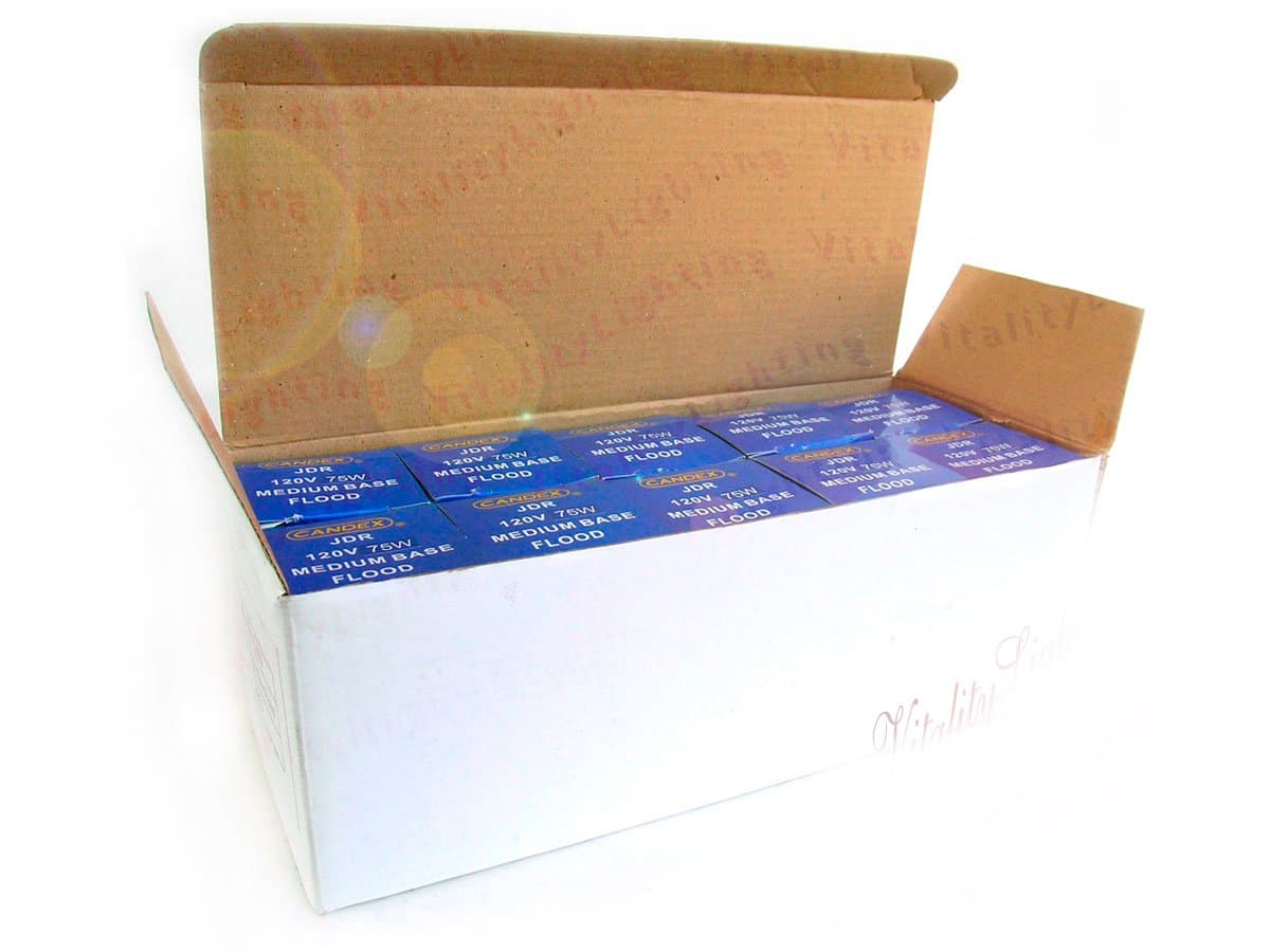 JDR MR16 75W 120V Medium Base E26 Halogen Flood Lamp (10/Pack)