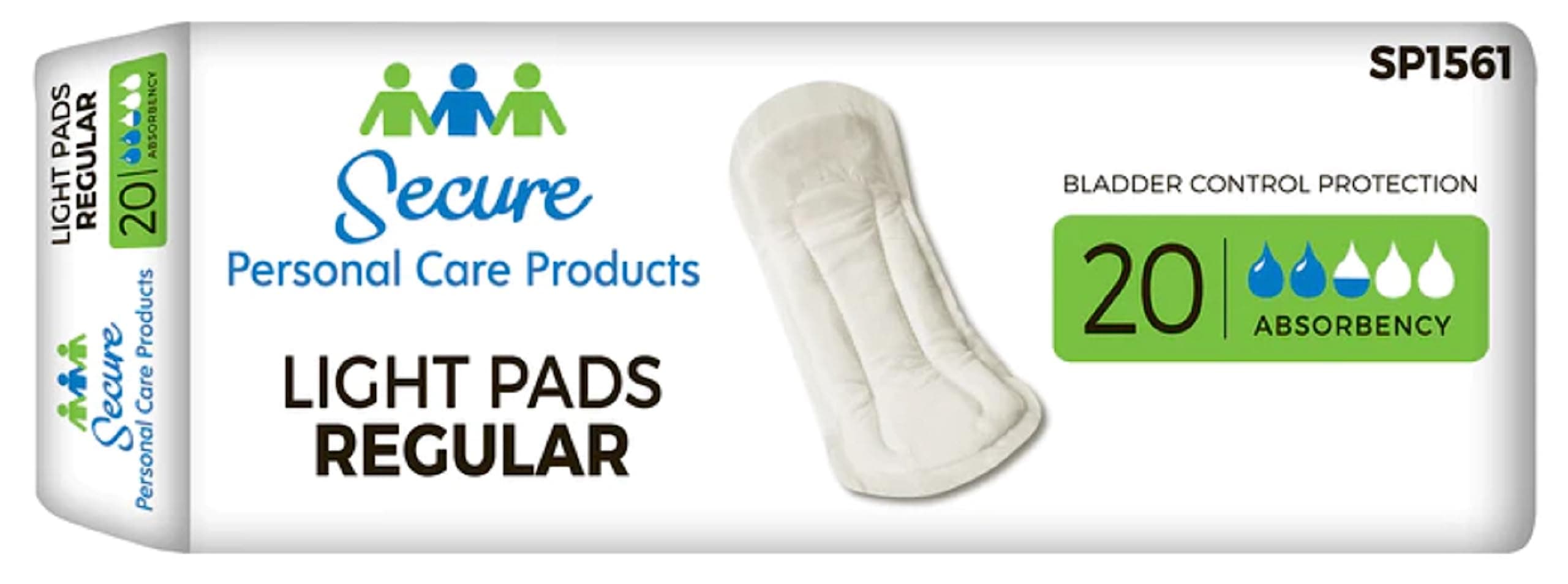 Totaldry Bladder Control Pad - Sp1561Cs - 180 Each/Case