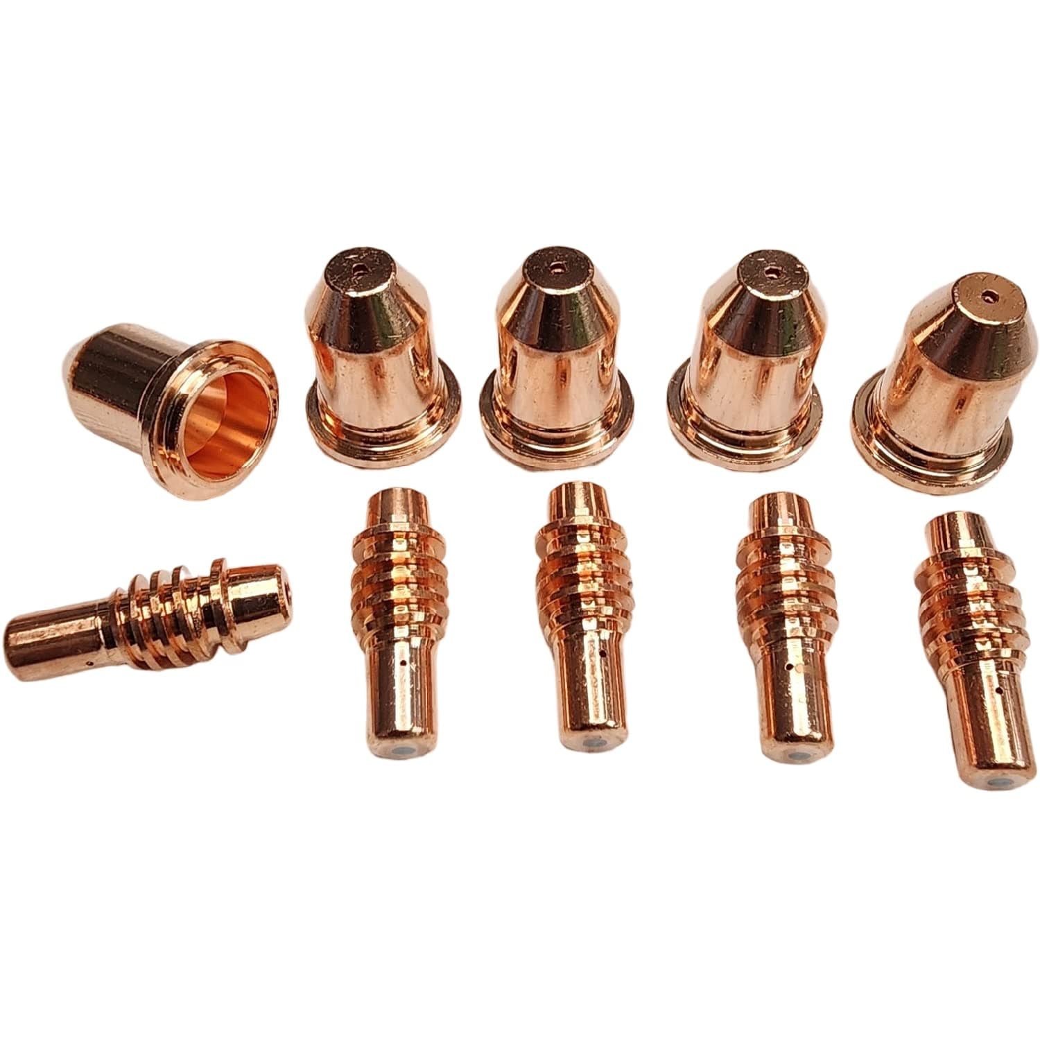 10-piece kit for Titanium 65A TI-PC65 Plasma cutter. Compatible with Harbor Freight 59164 59182 58895