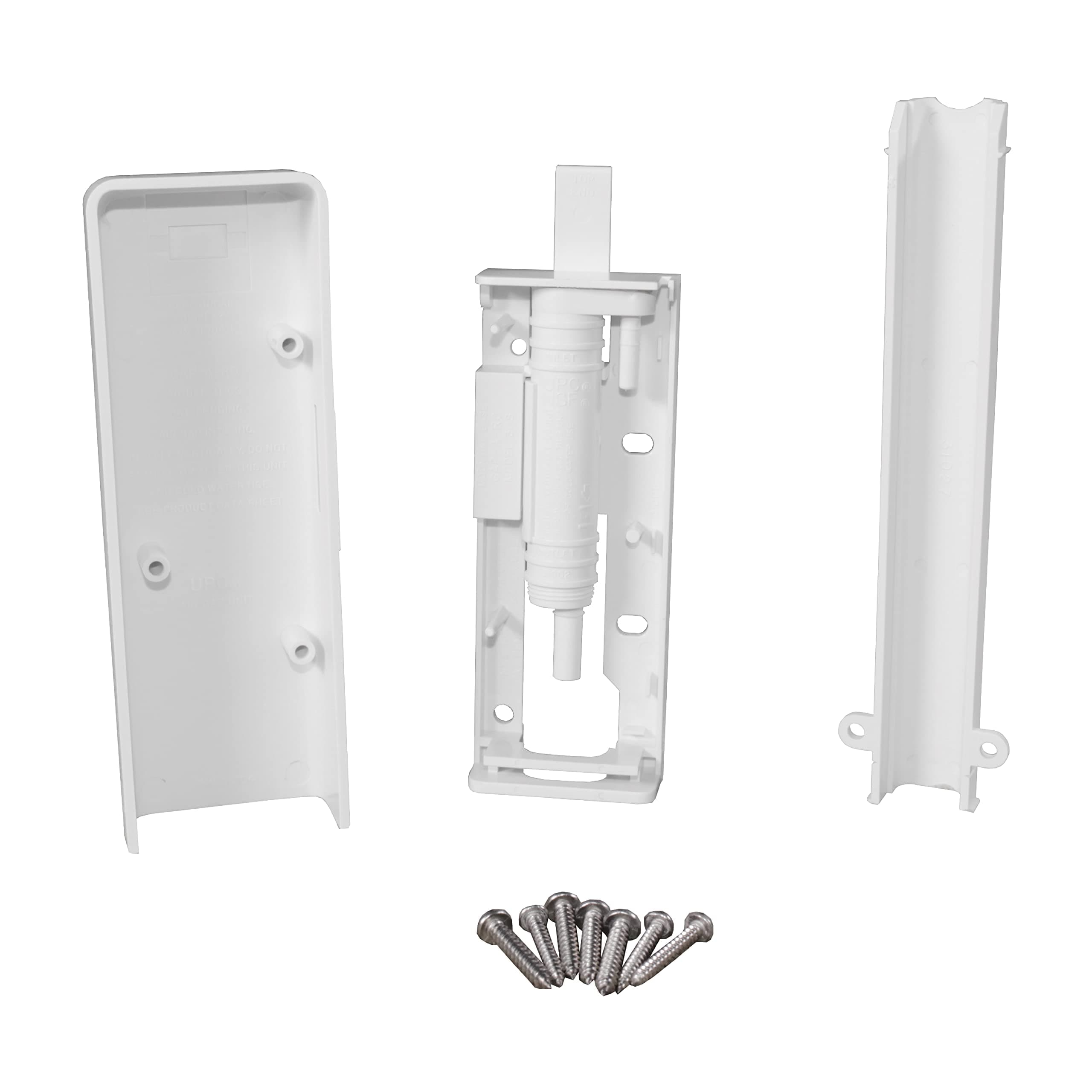 Reverse Osmosis Filter Wall Mount Air Gap (Inlet fits 1/4-in OD poly tubing, Outlet fits 3/8-in OD or 5/8-in ID poly tubing; AG110-003, KIT S-C, GAP-A-RO)