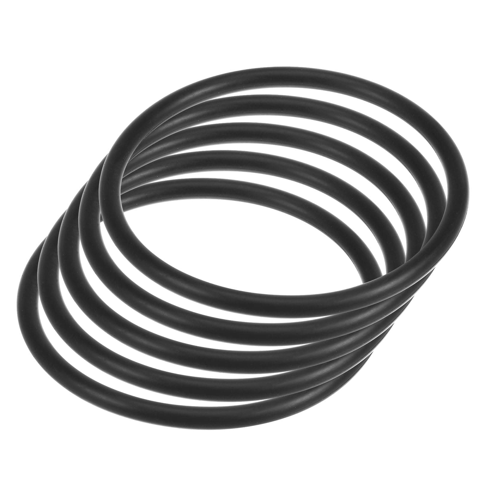 5Pcs Rubber O-Ring Nitrile 80mm OD 5mm Width Sealing Washer Gasket for Sewing Machine Motor Seal Repair