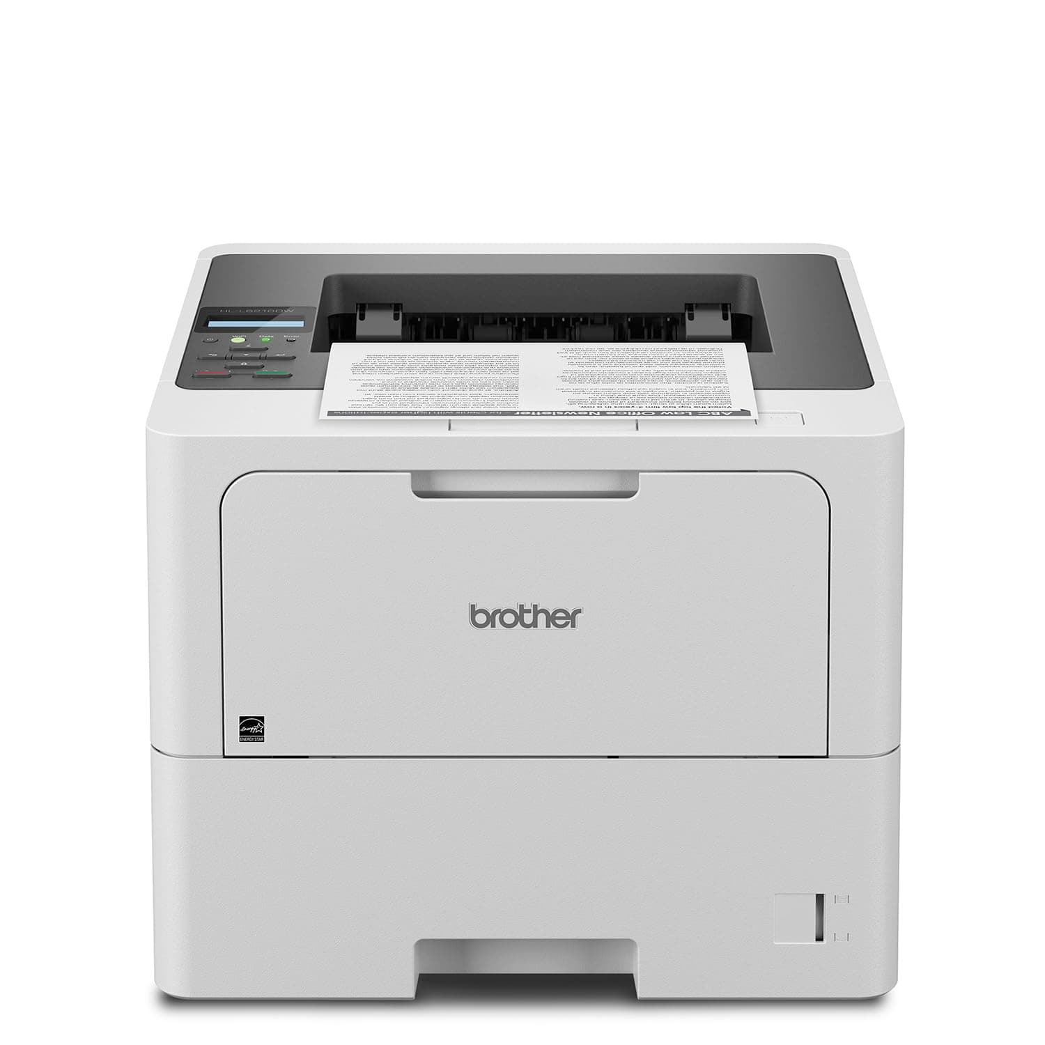 Brother Professional Laser Printer with High-Speed 50 ppm Output, Advanced Security Features, and Wireless Networking for Business, Monochrome Printing with Duplex Capability (HL-6210DW)