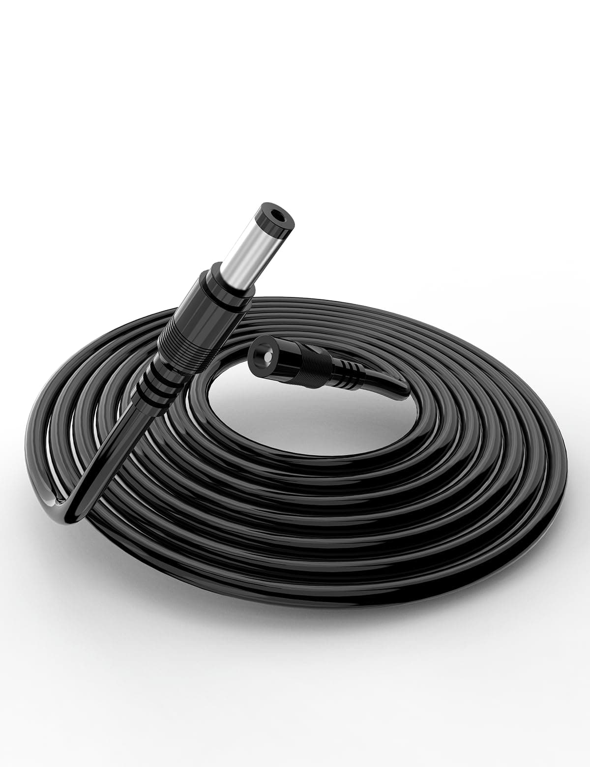 Tonton Power Extension Cable 33ft 10M 2.1mm x 5.5mm Compatible with 12V DC Adapter Cord for CCTV Security Camera IP Camera Standalone DVR