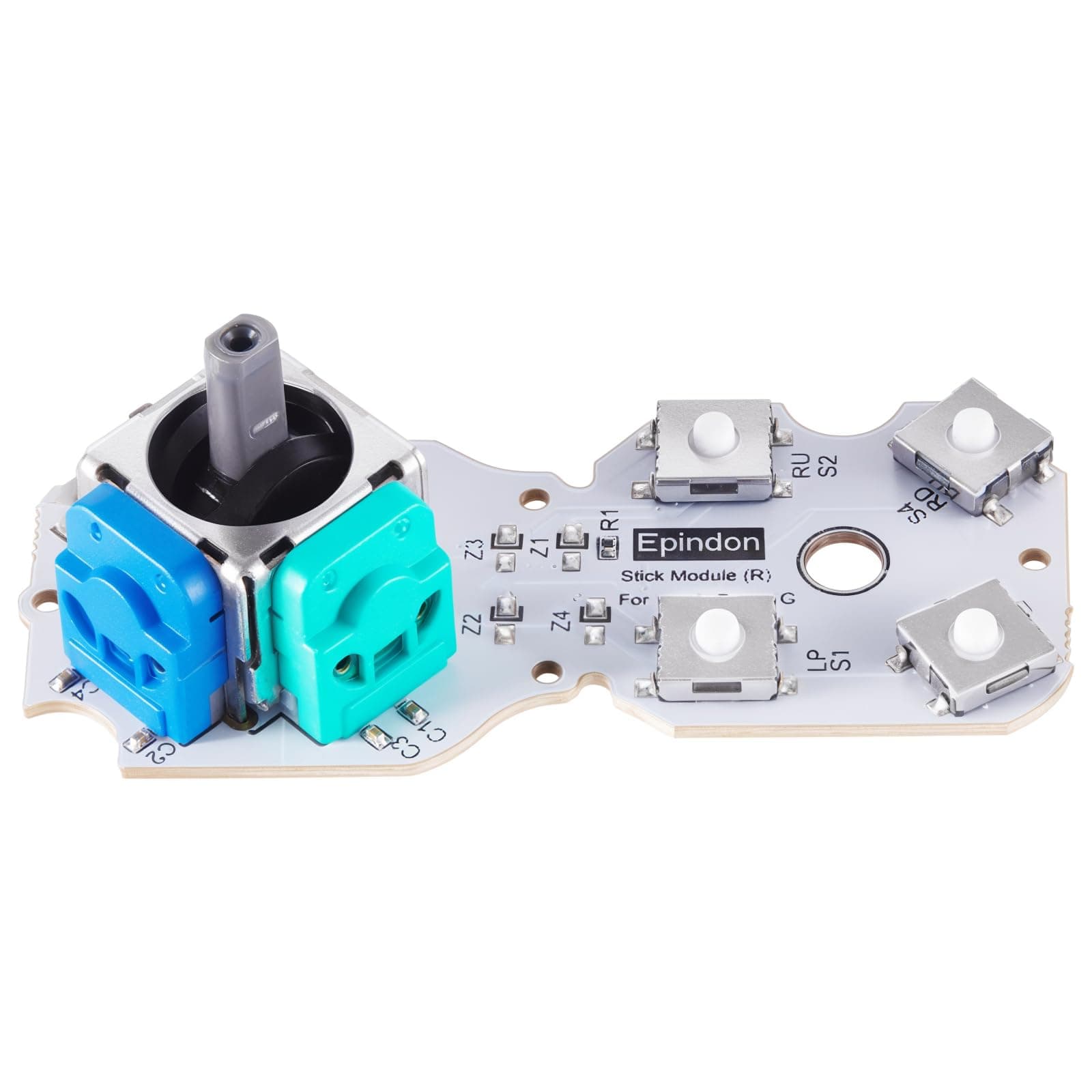 Epindon Hall Effect Replacement Stick Module with tactile action buttons Compatible with Victrix Pro BFG Wireless Controllers (Both PS5 and Xbox Version, No rubber needed) - Right Stick(80G)