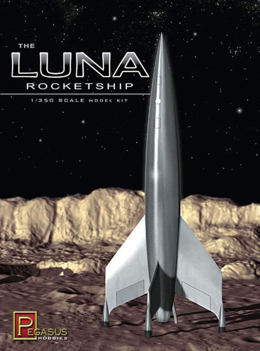 Pegasus Hobbies Luna Rocketship 1/144th Scale #9111