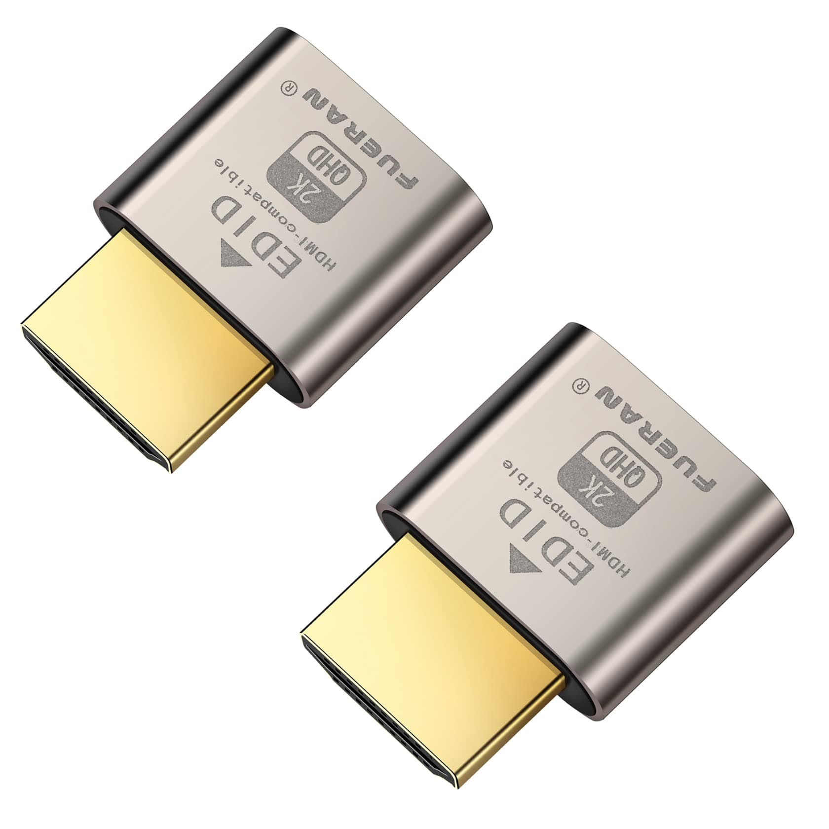Dummy Plug,Headless Ghost Display Emulator HDMI-Compatible（Fit Headless-1920x1080 New Generation@60Hz）-2Pack