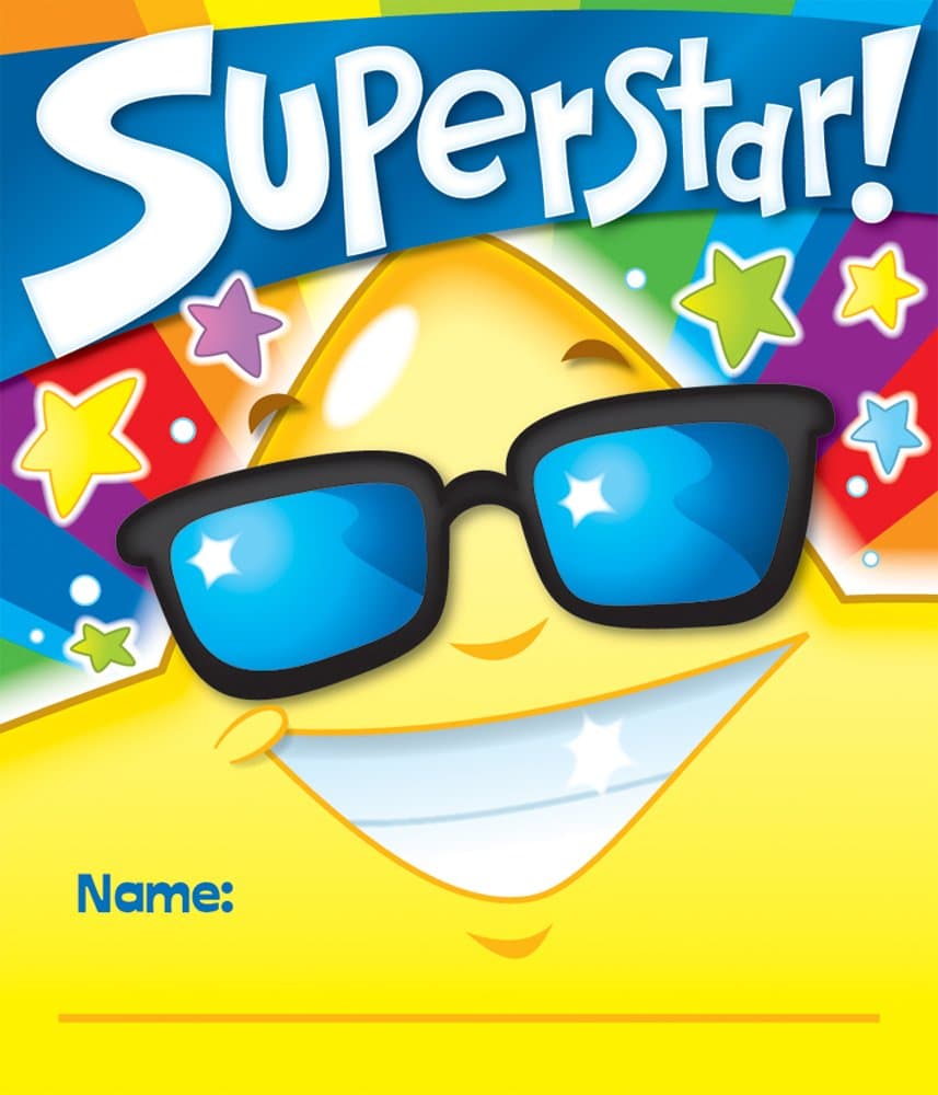 Carson Dellosa Superstar Certificates (101029)