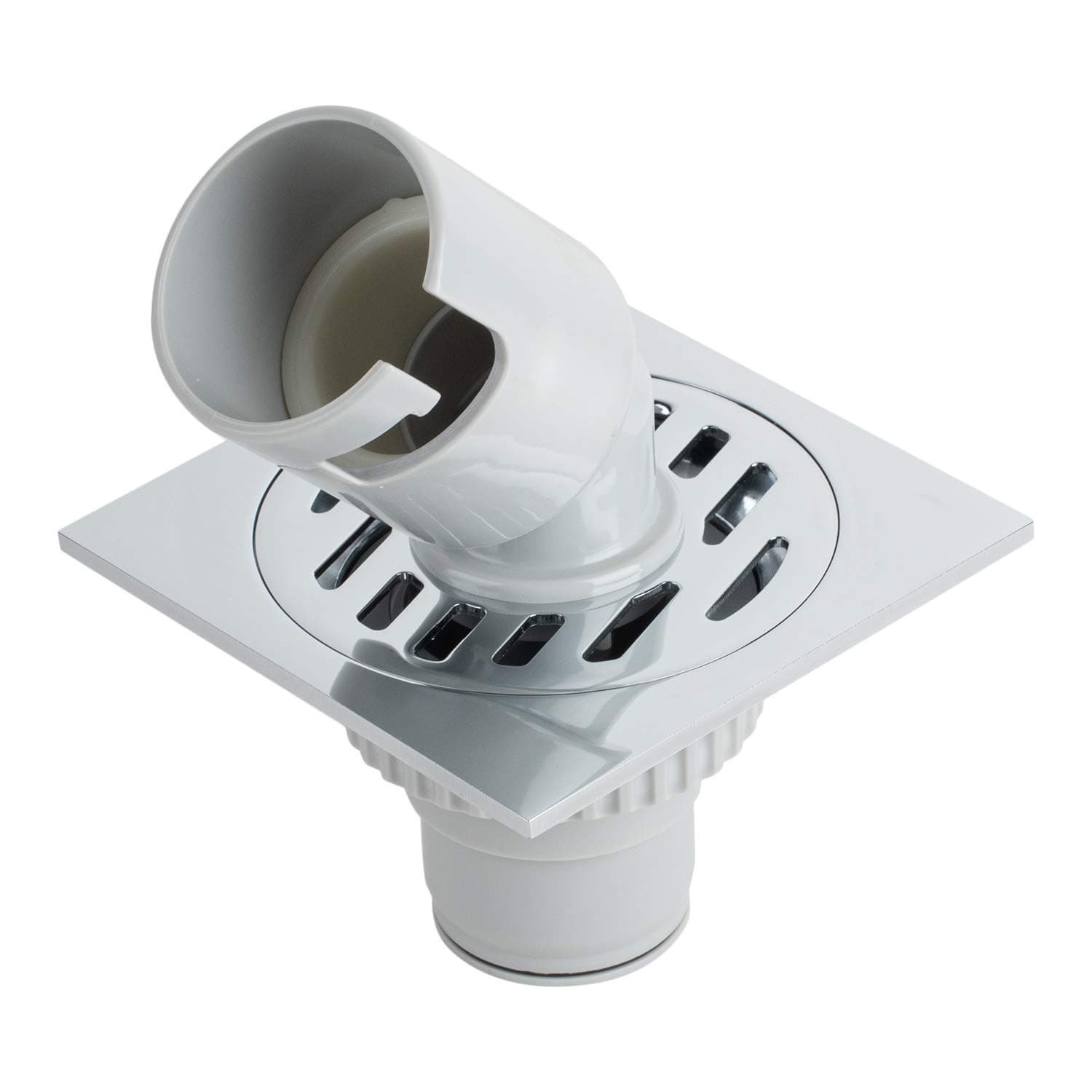 Kohler Washing Machine Floor Drain | Heavy Duty Solid Construction, Powerful Drainage, Easy Clean Surface | Floor Trap with Anti Clogging & Anti Pest Net | Polished Chrome Finish | 2 Year Warranty