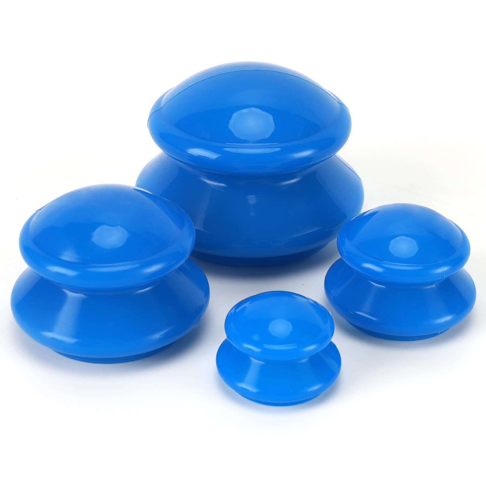 Silicone Cupping Therapy Set（EXTRA LARGE*1,LARGE*1,MEDIUM*1,SMALL*1）