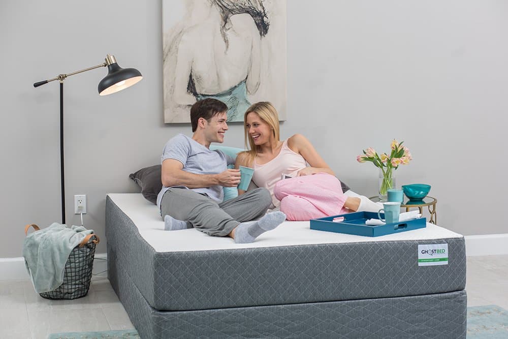 GhostBed Boxspring Knockdown Foundation – Twin XL 9 Inch Foundation - 100% Solid Wood – Easy to Assemble Foundation - Compatible with Any Mattress - Made in The USA – Industry Leading 3 Year Warranty