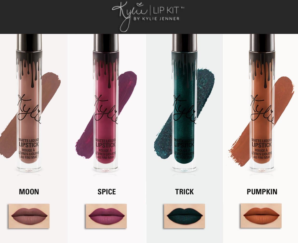 Trick, Moon, Pumpkin and Spice | Kylie Cosmetics Fall Collection Bundle
