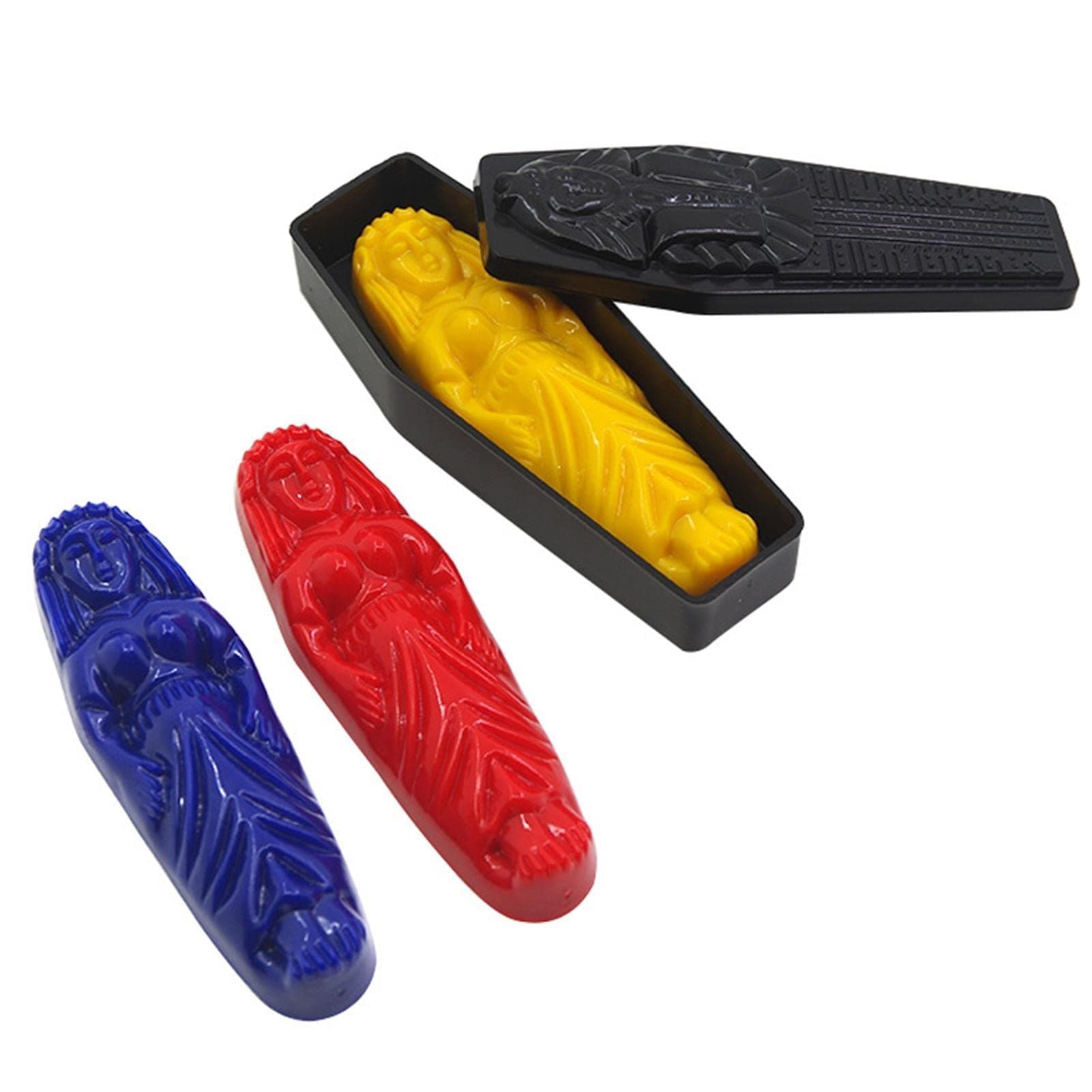 3.74x2.60x0.98inch Easy Mummy Magic Tricks, Magic Props For Kids, Easy Magic Prediction Tricks, For Kids And Adults, Halloween Christmas Birthday Party Supplies